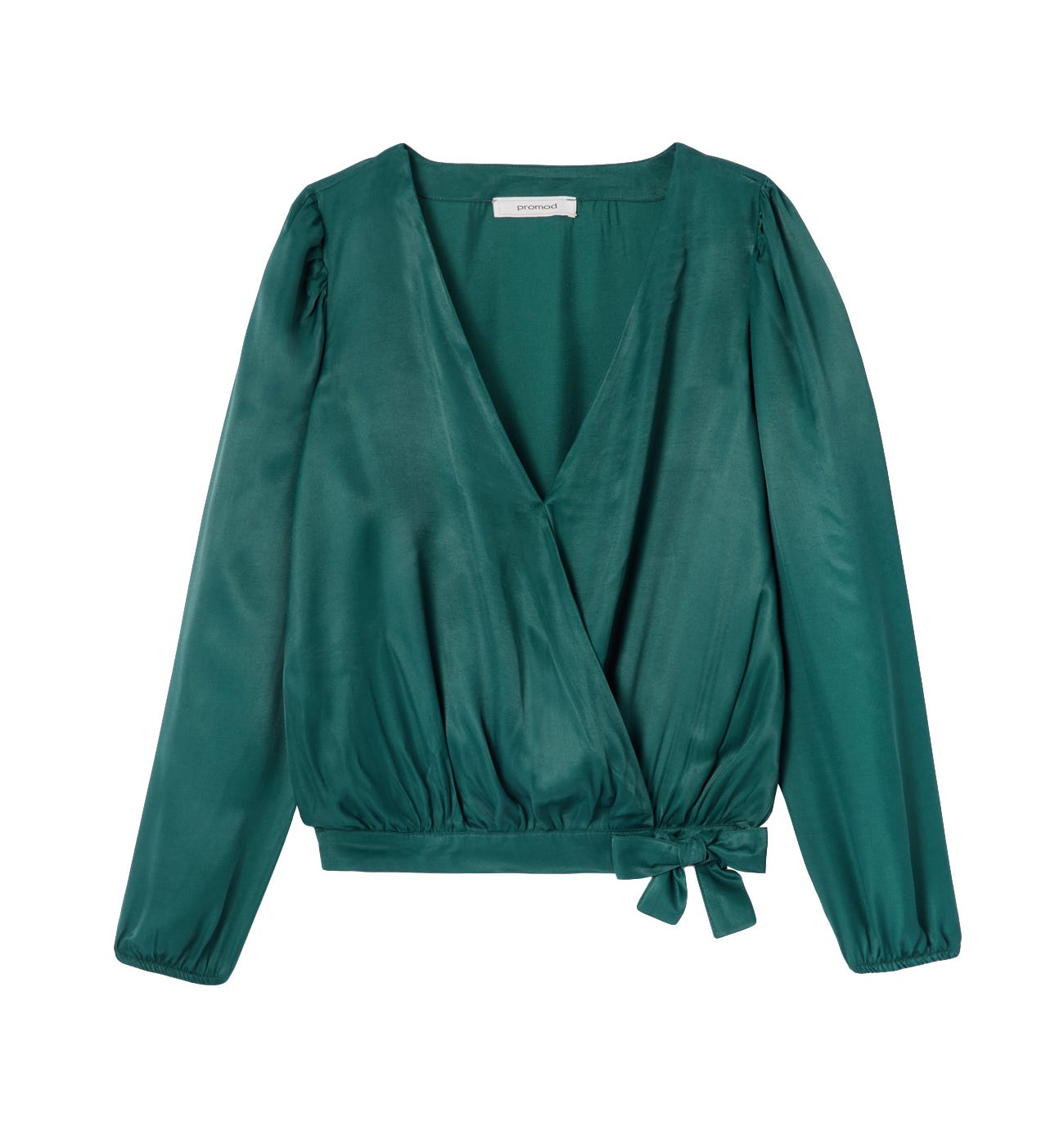 Blouse en satin Femme