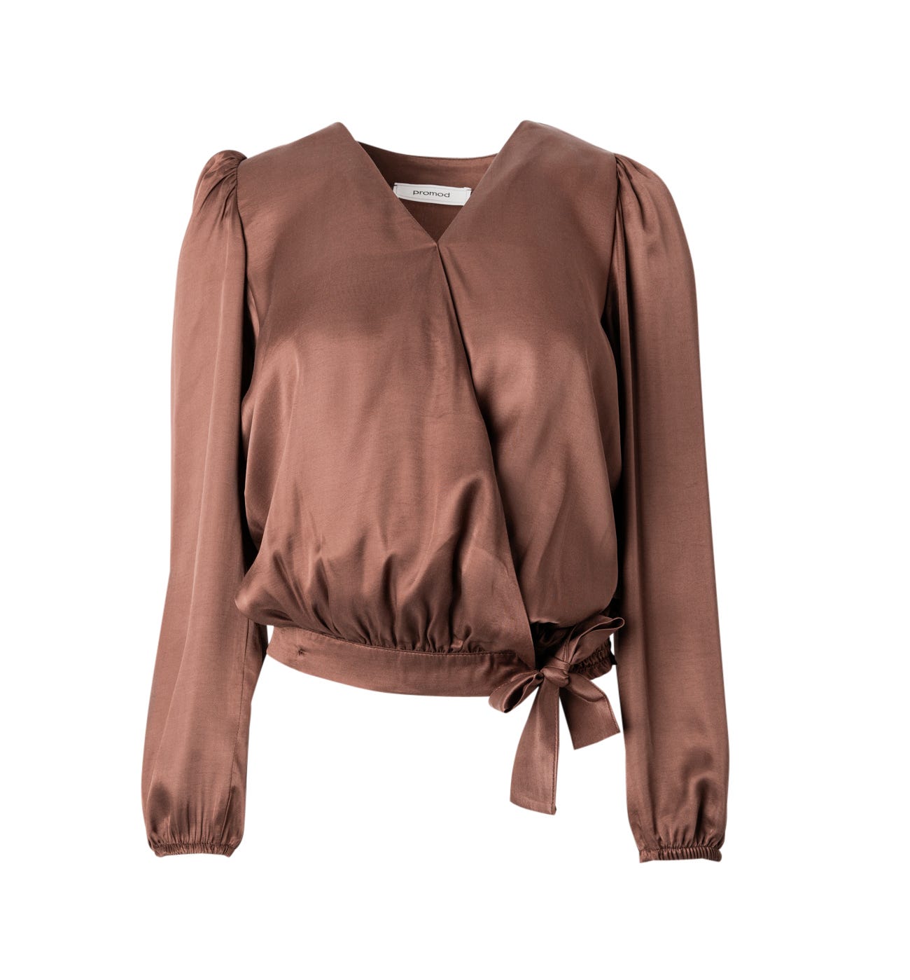 Seidige Bluse