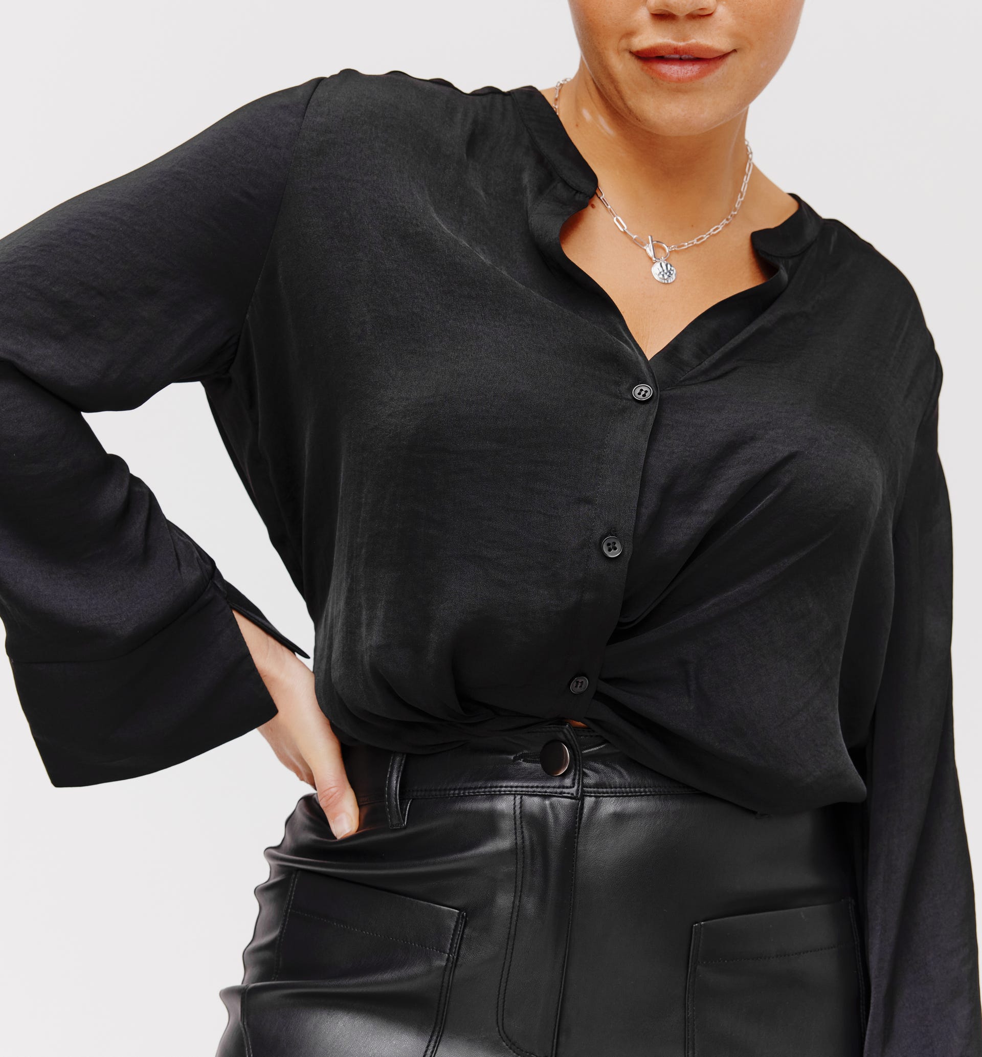 Cropped Bluse