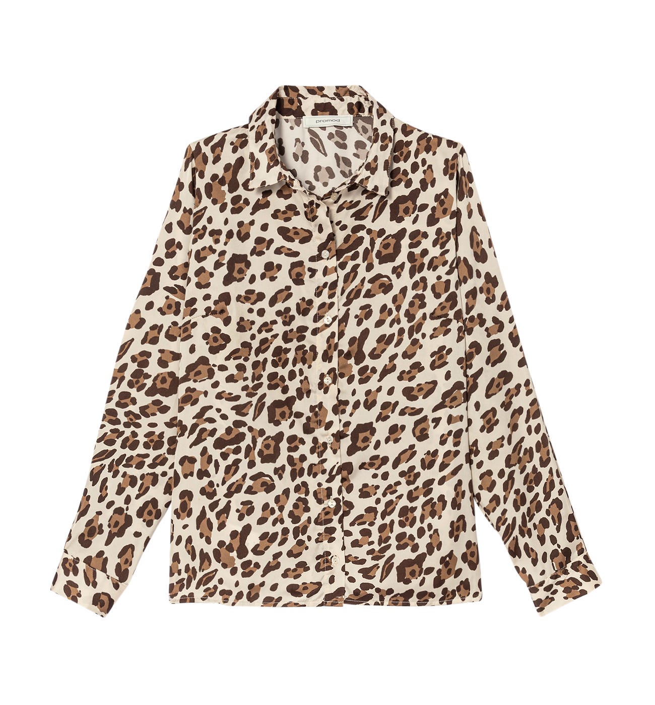 Seidige gemusterte Bluse