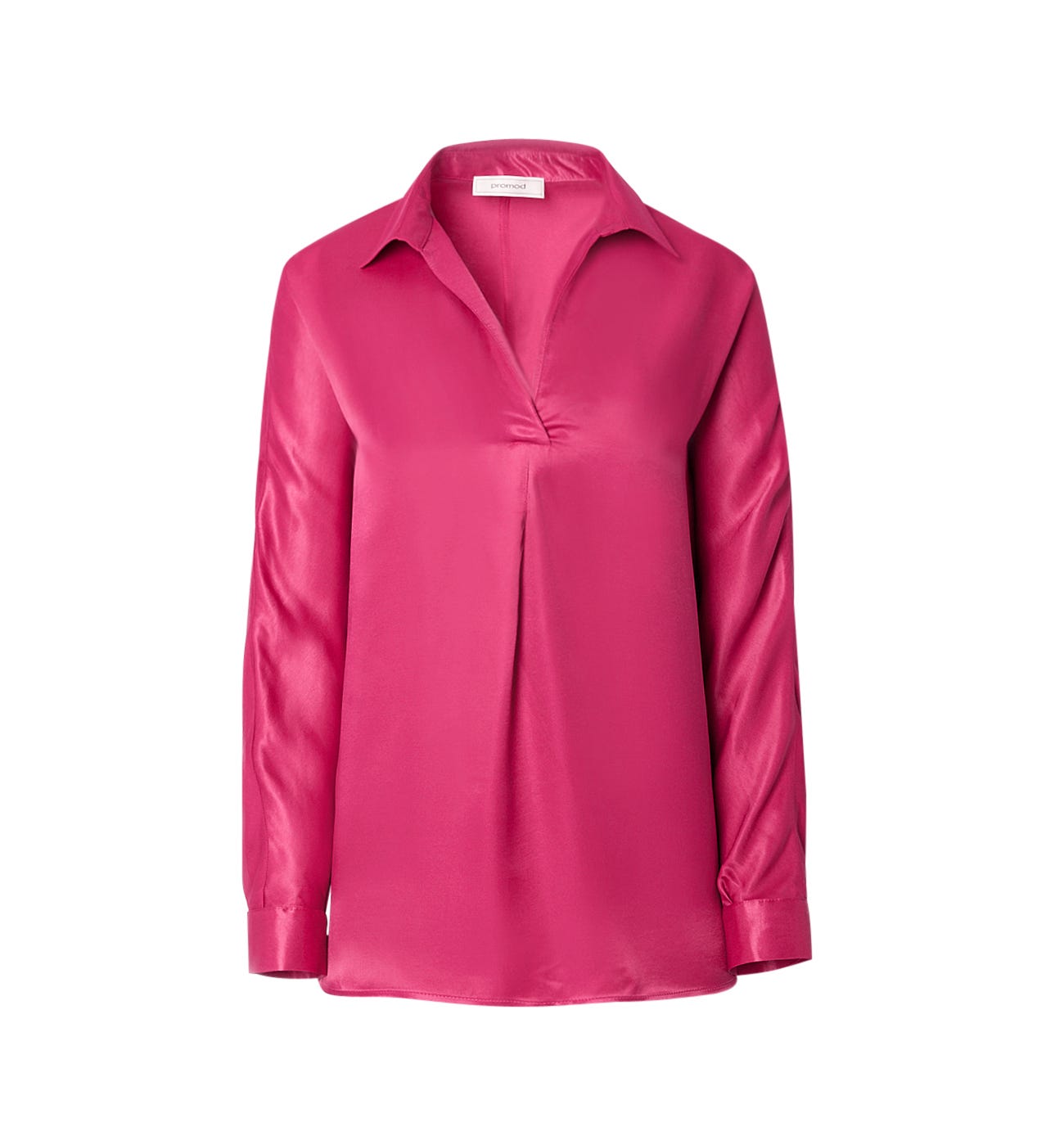 Blusa effetto seta