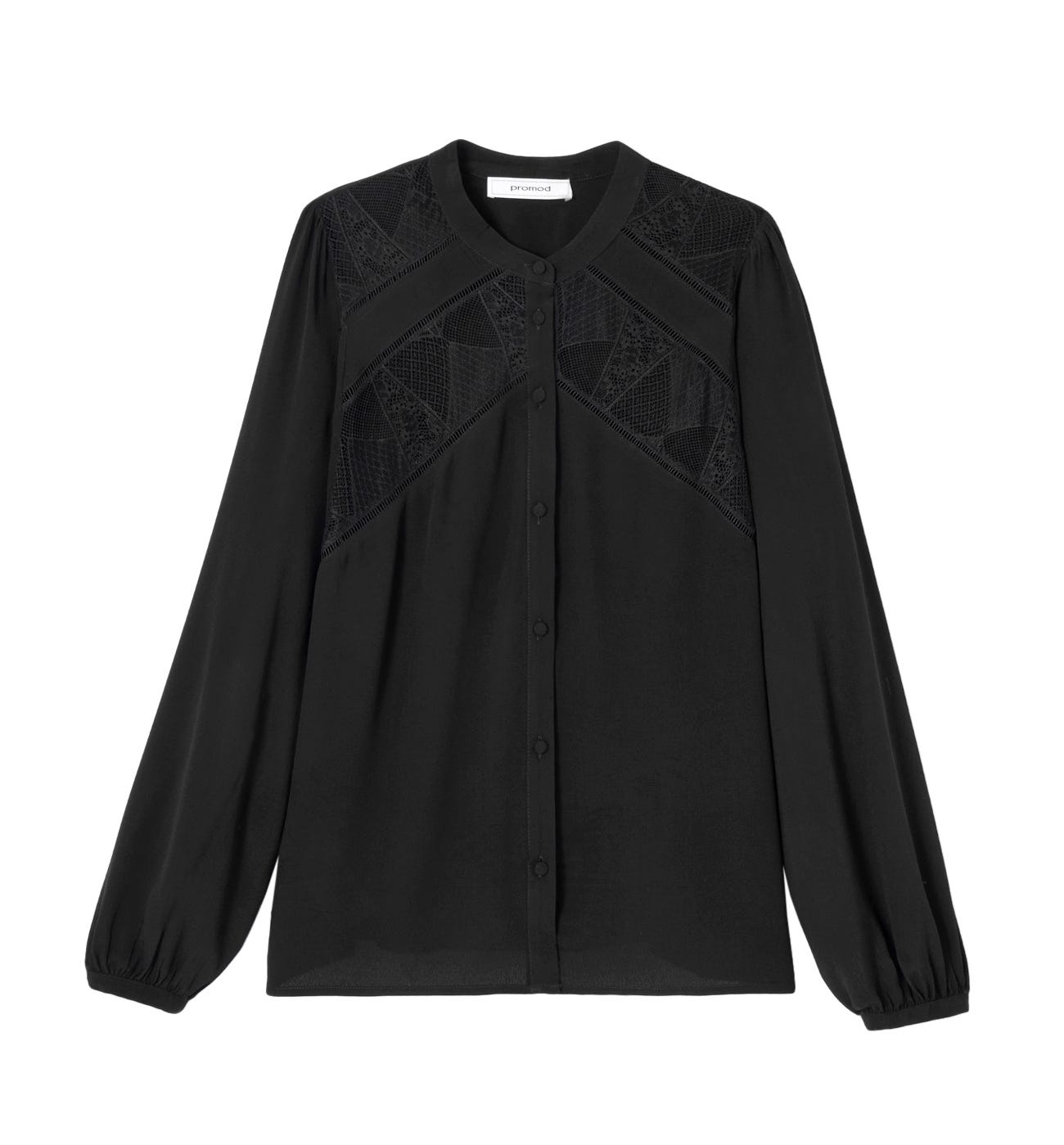 Chemise détail dentelle