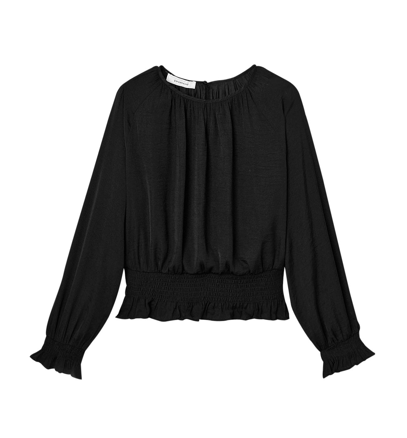 Blusa sedosa lisa