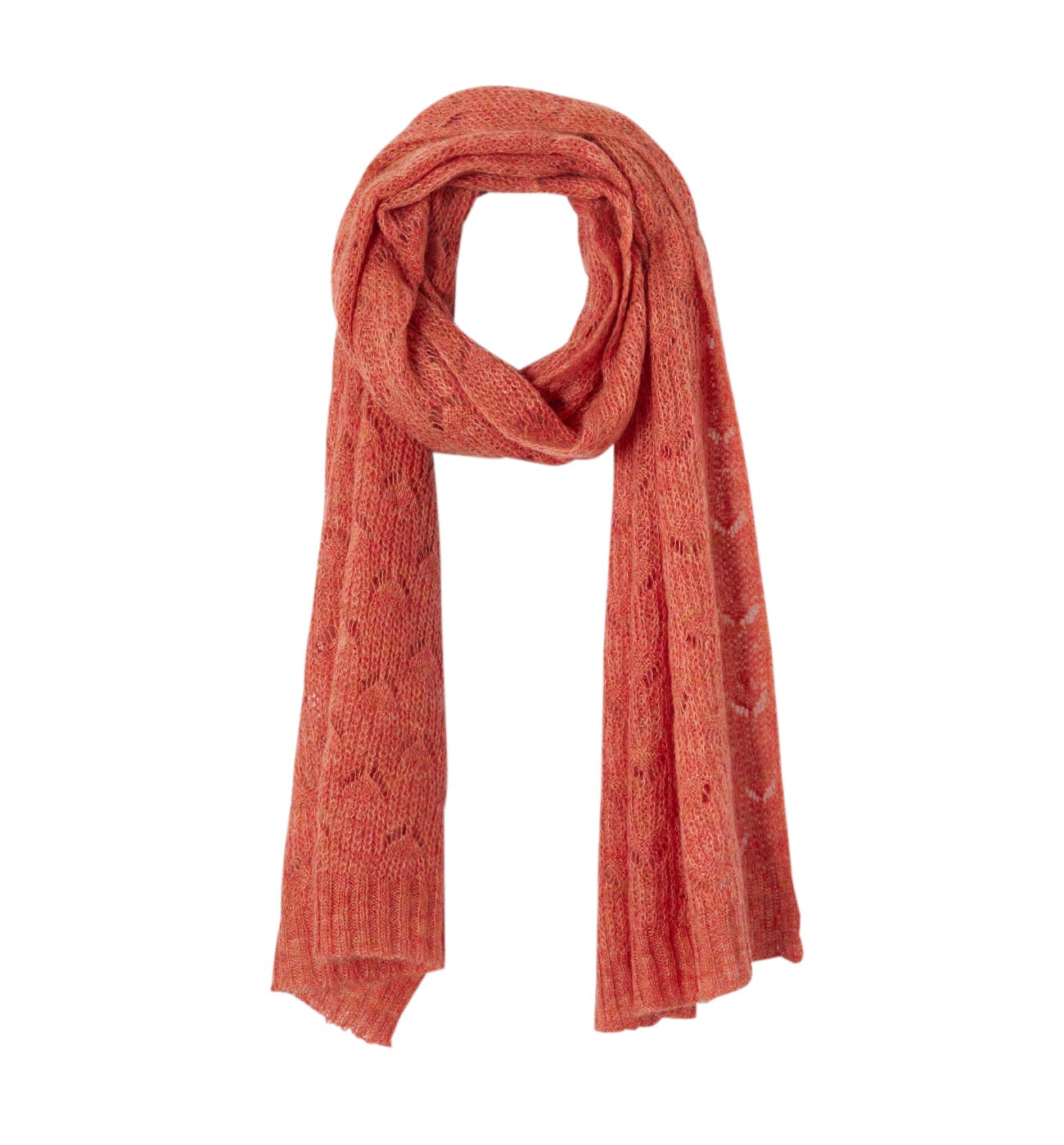 Opnework knit scarf