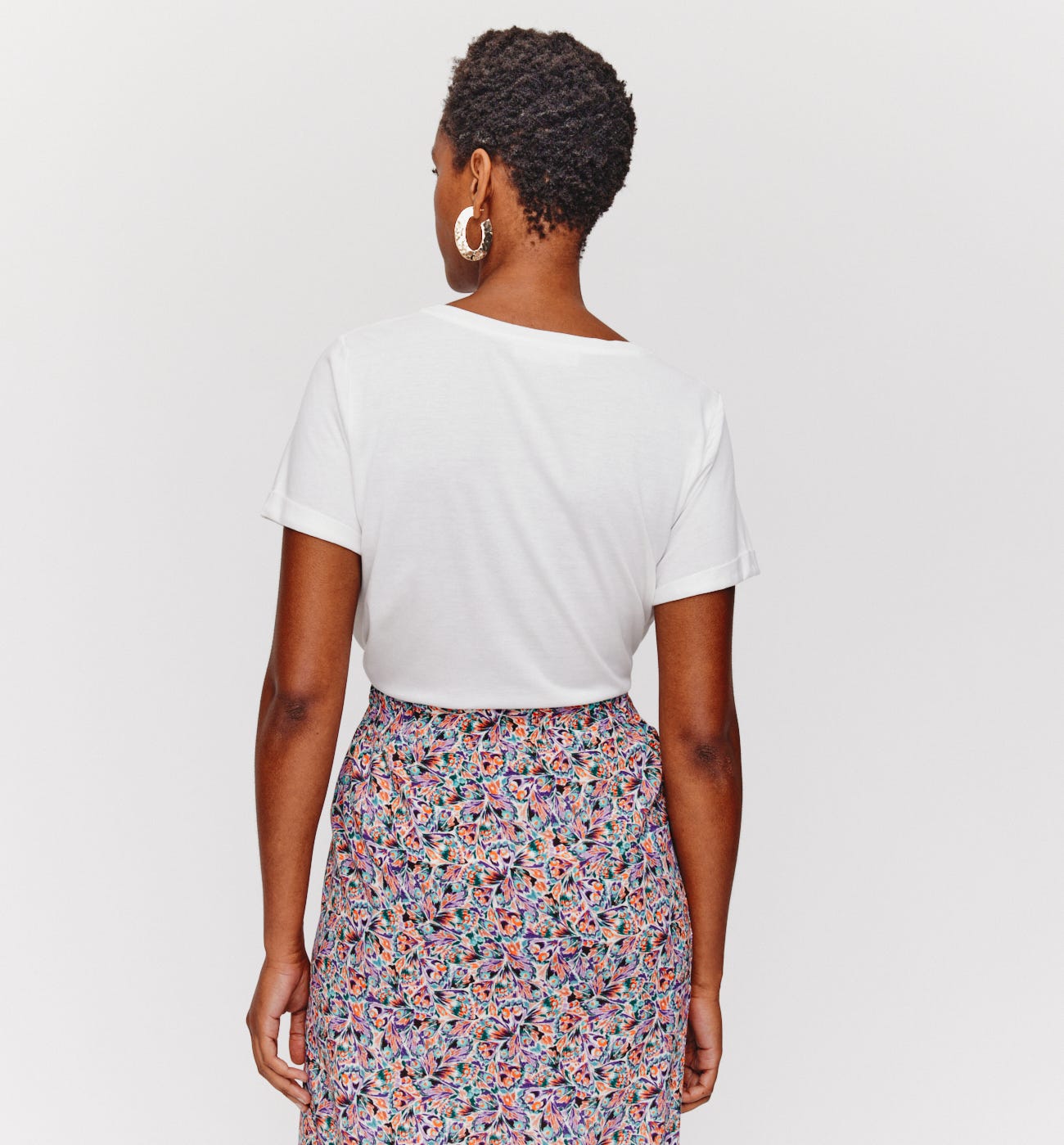 T-shirt con paillette