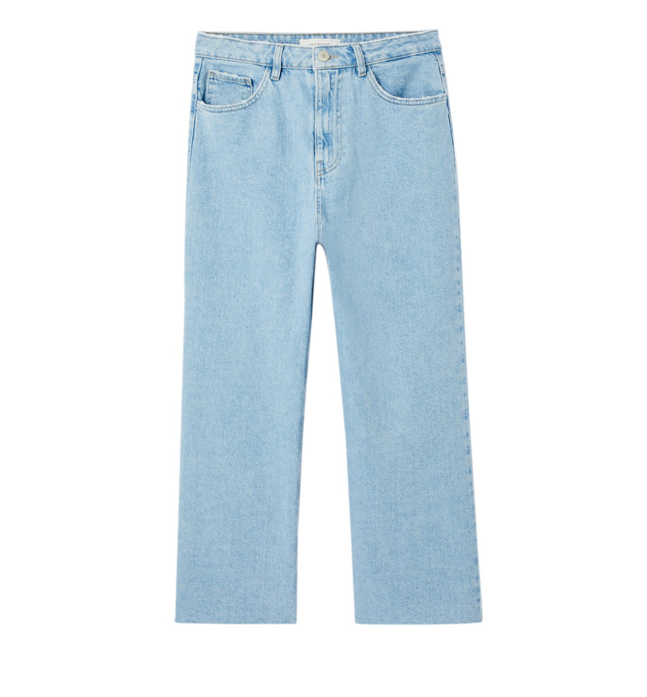 Jean large taille haute