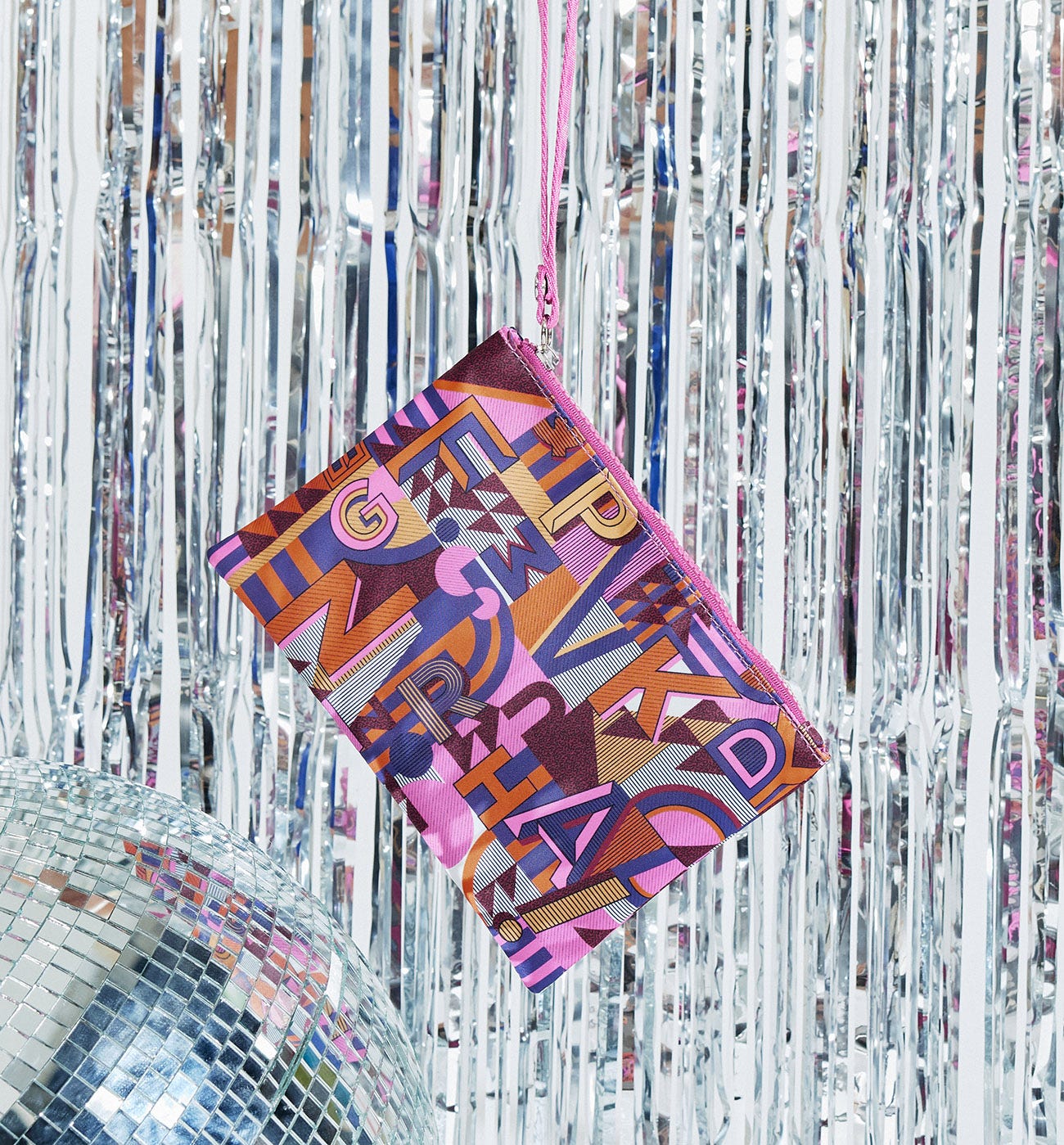 Clutch in original motif