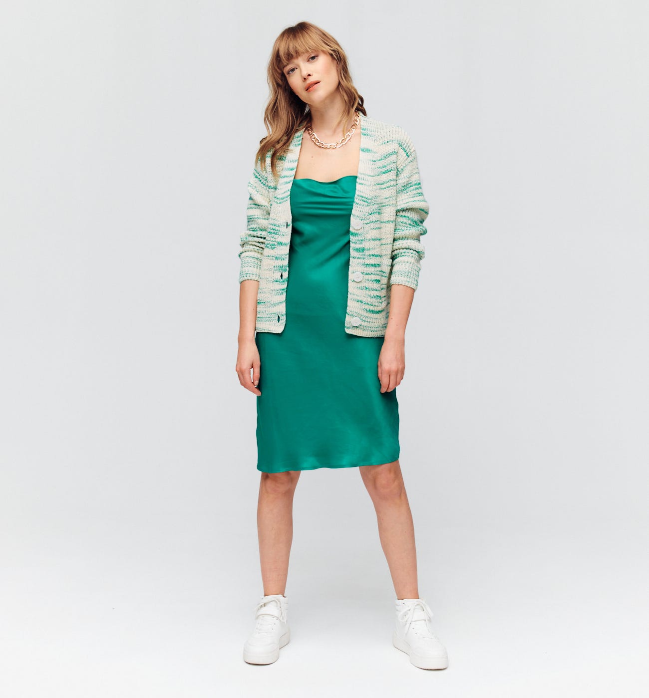 Gilet boutonné Femme