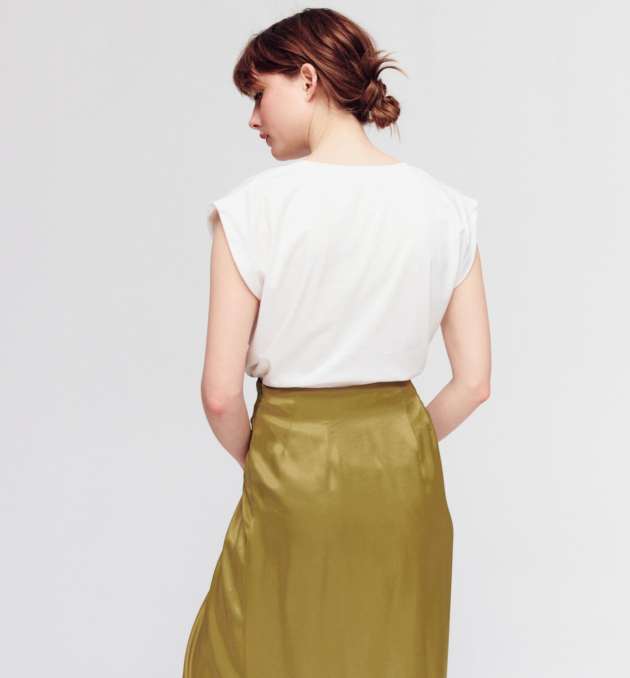 T-shirt à message Femme