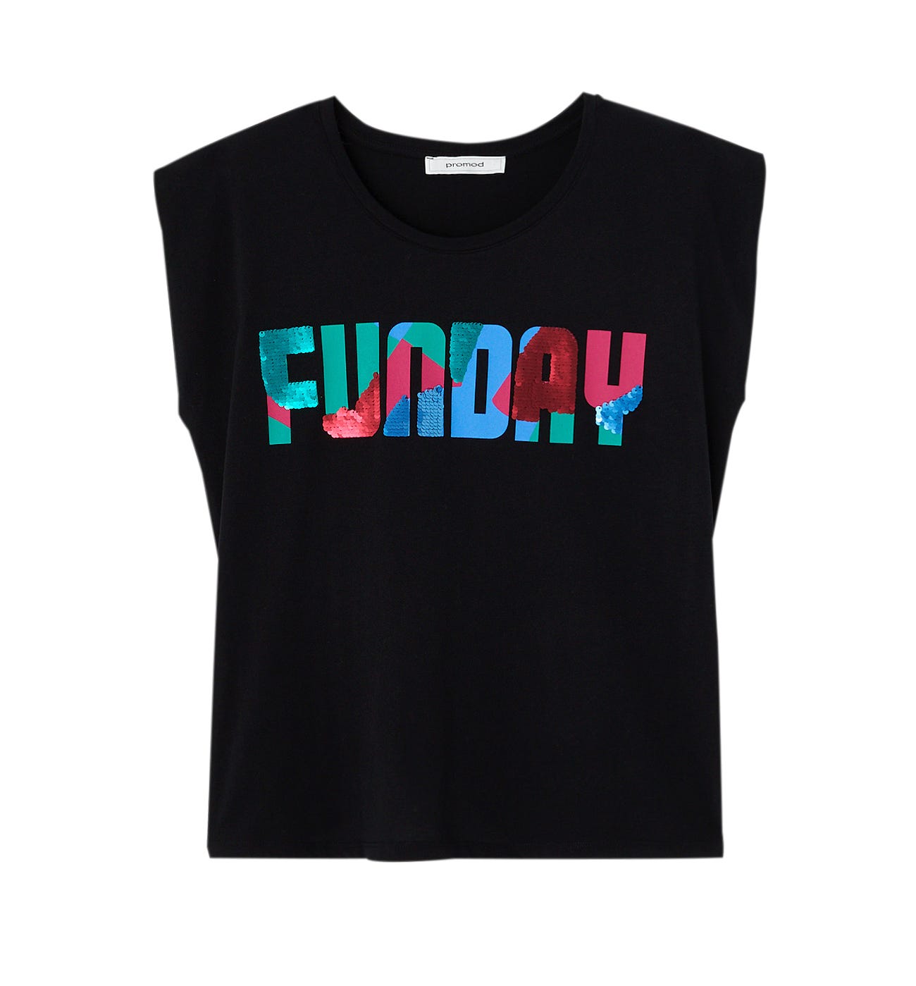 T-shirt à message Femme