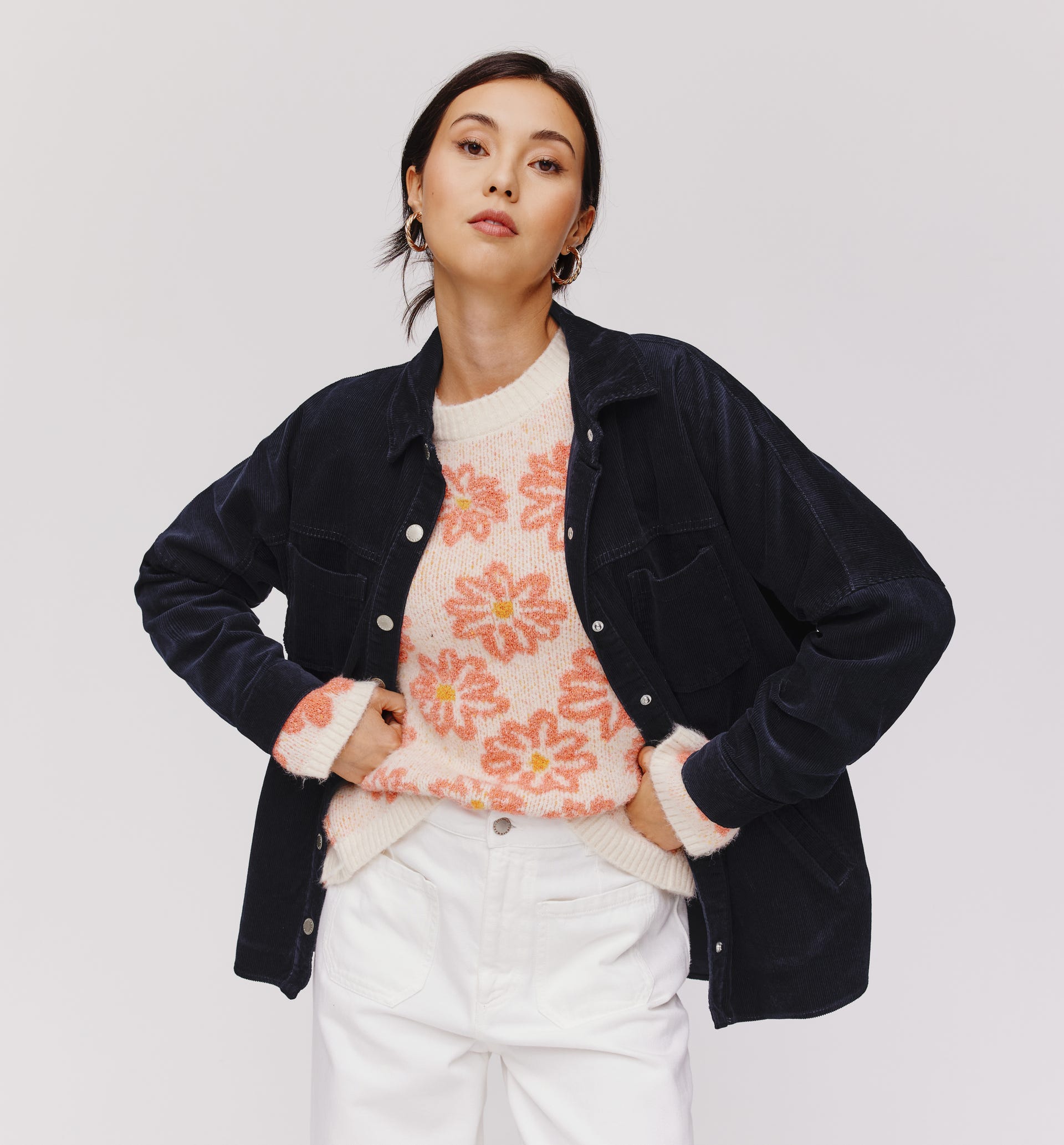 Veste velours Femme