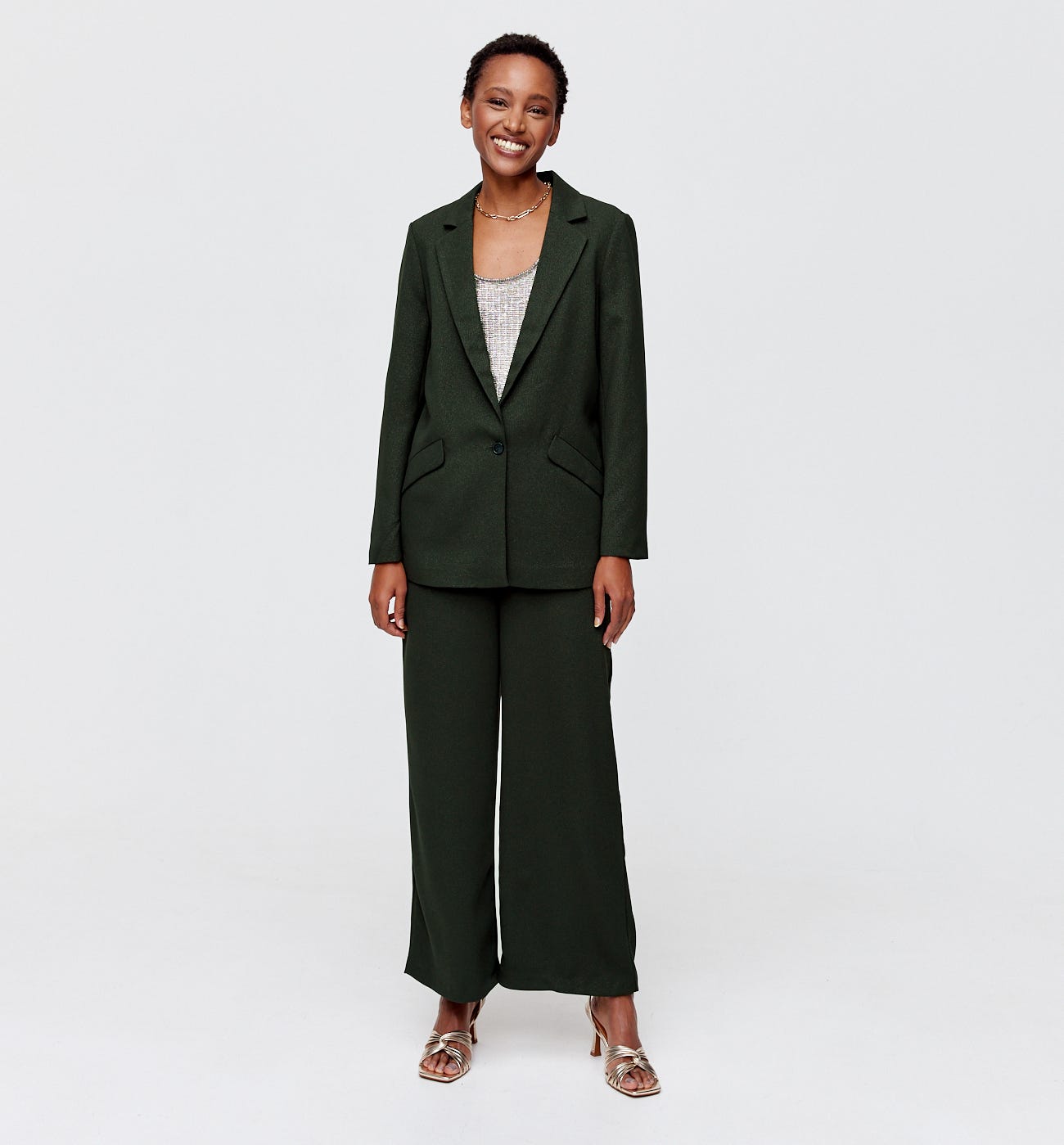 Blazer glitterato