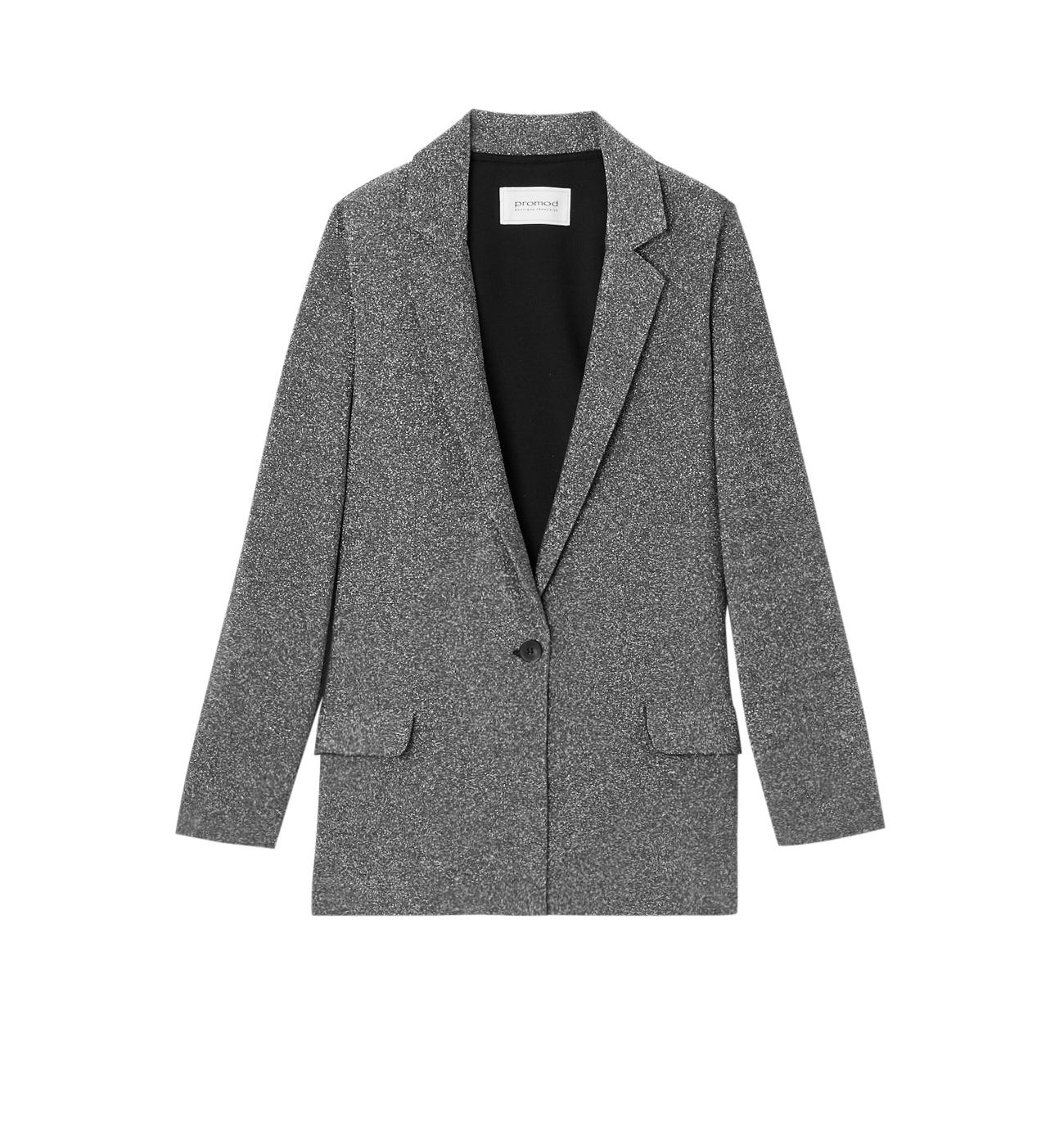 Blazer con paillettes