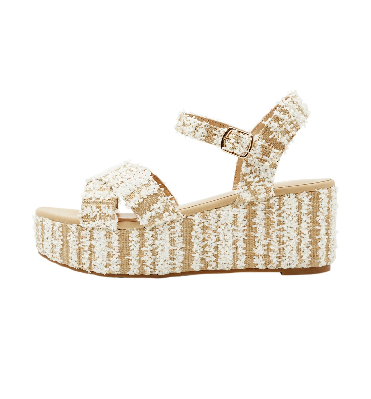 Wedge sandals - White