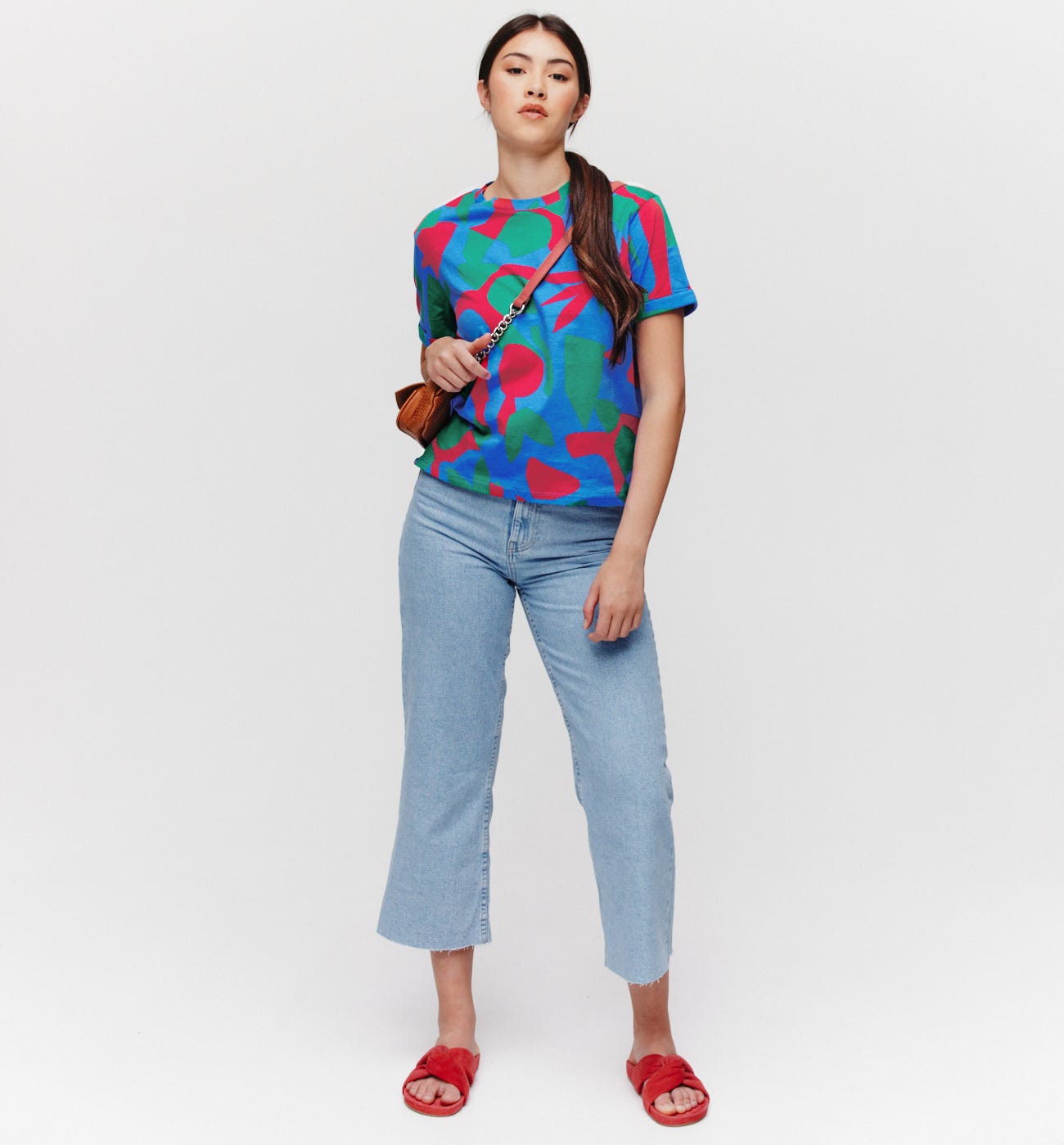 T-shirt oversize imprimé