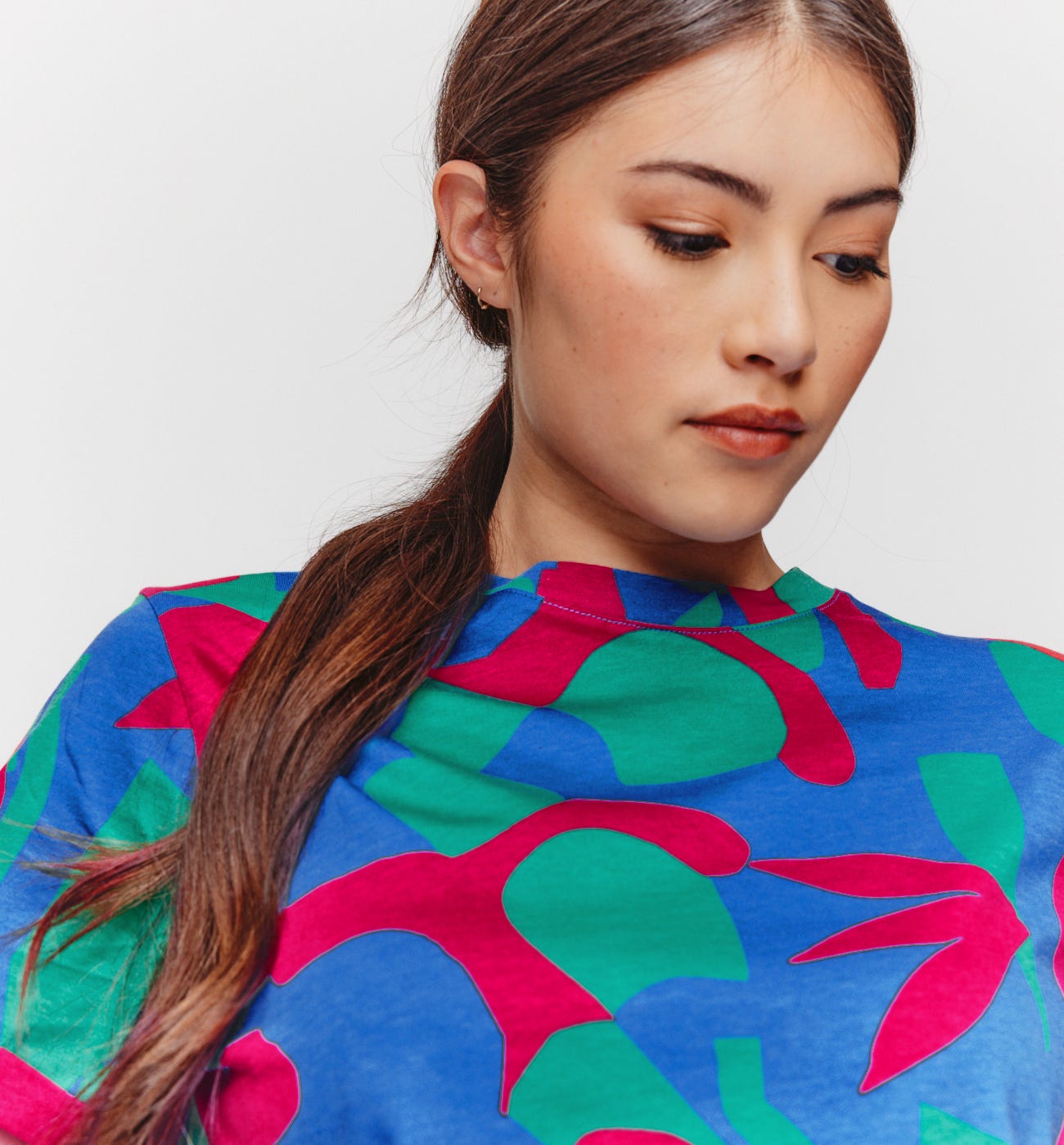 T-shirt oversize imprimé