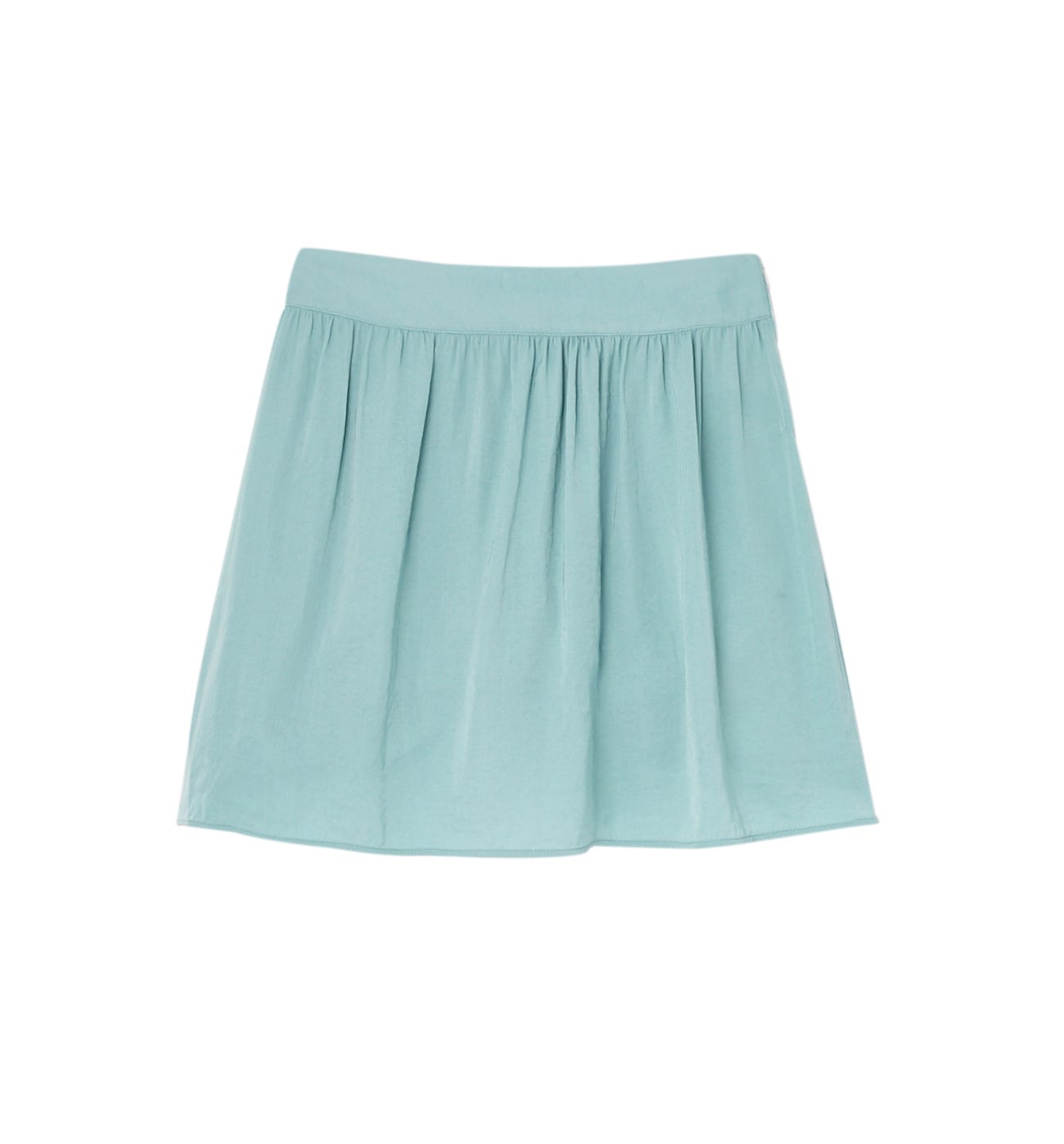 Jupe soyeuse unie Femme
