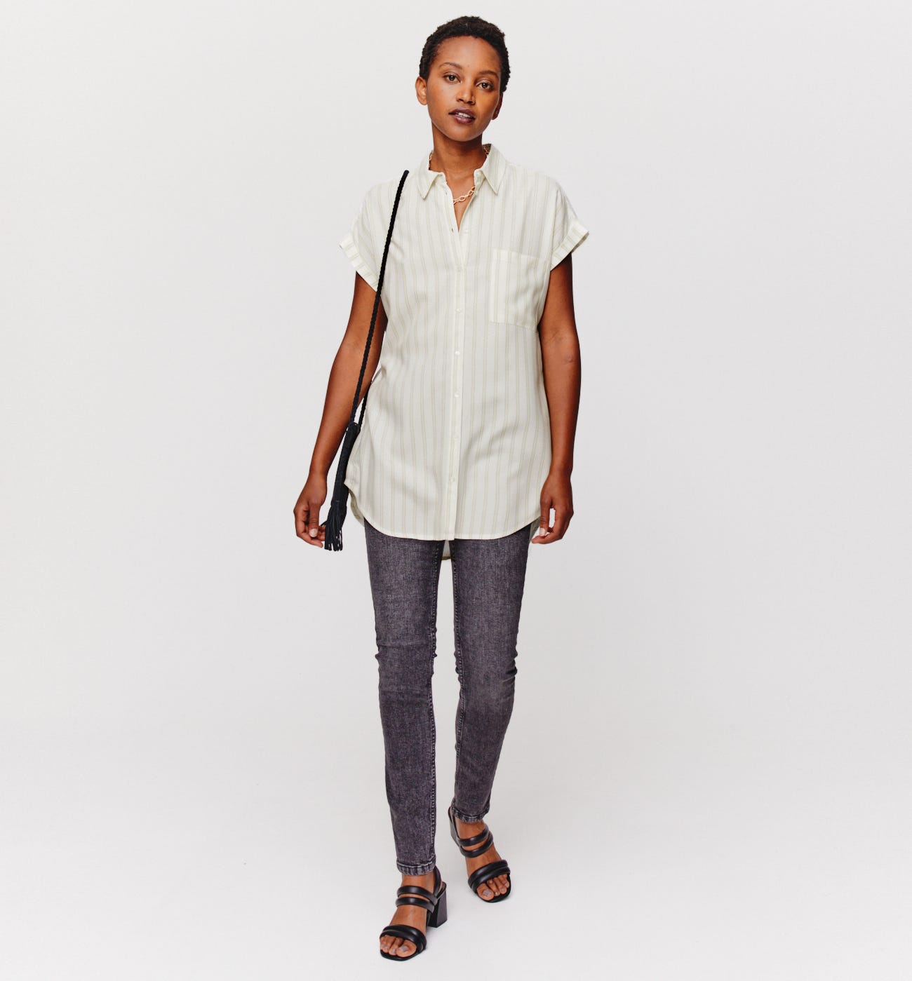 Striped tunic
