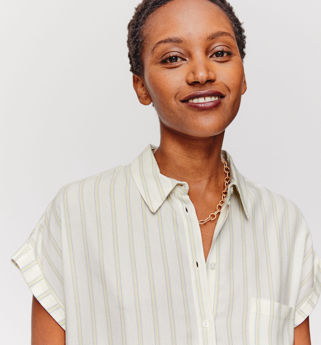Striped tunic