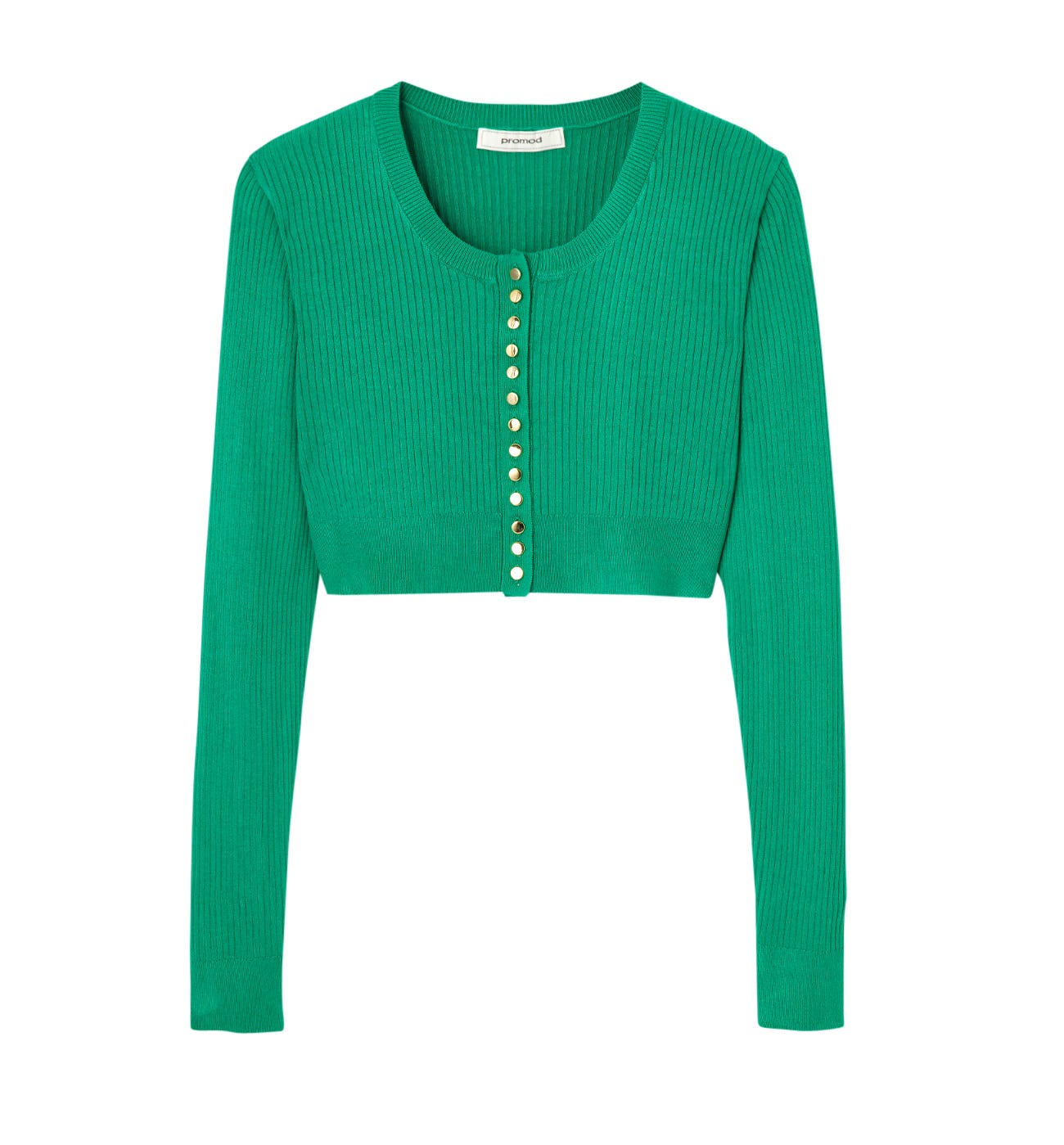 HYFVE Ribbed Knit Bolero Cardigan main image 1