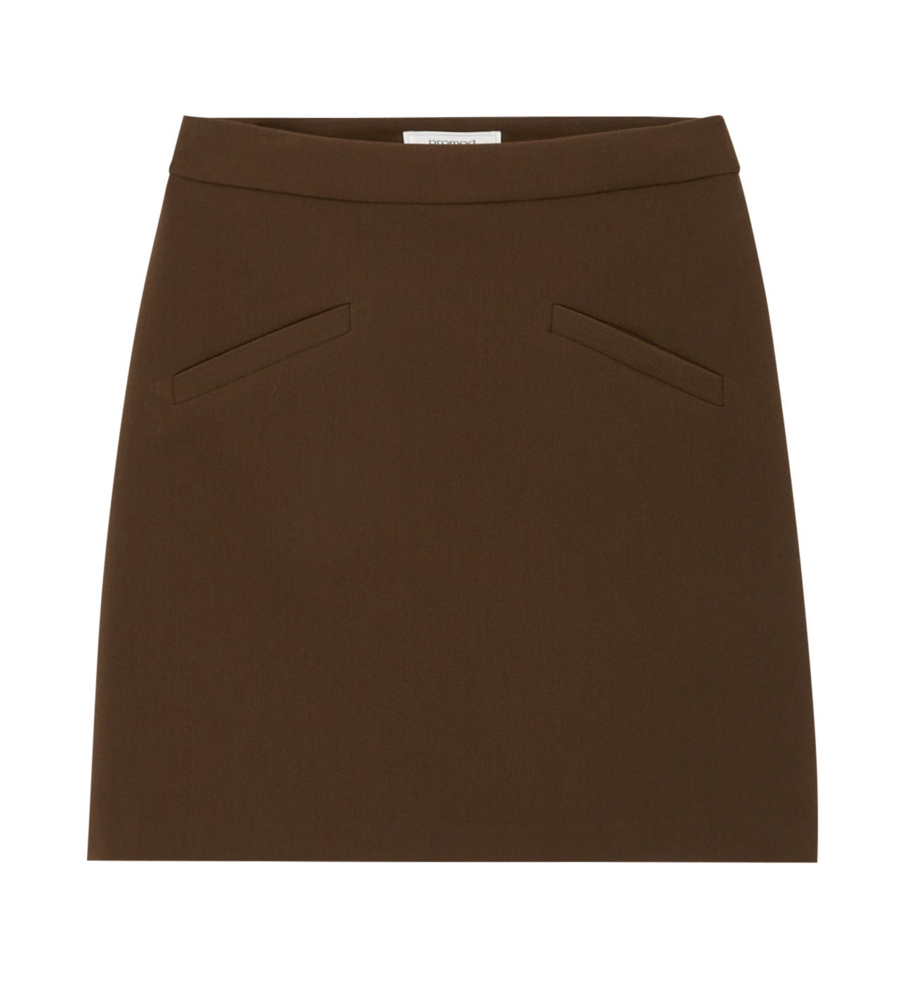 Jupe courte unie Femme