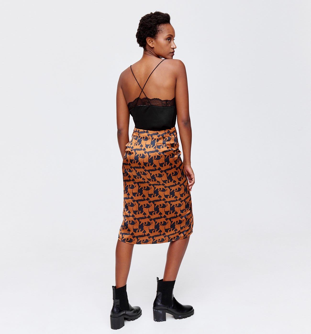 Falda midi DIMB