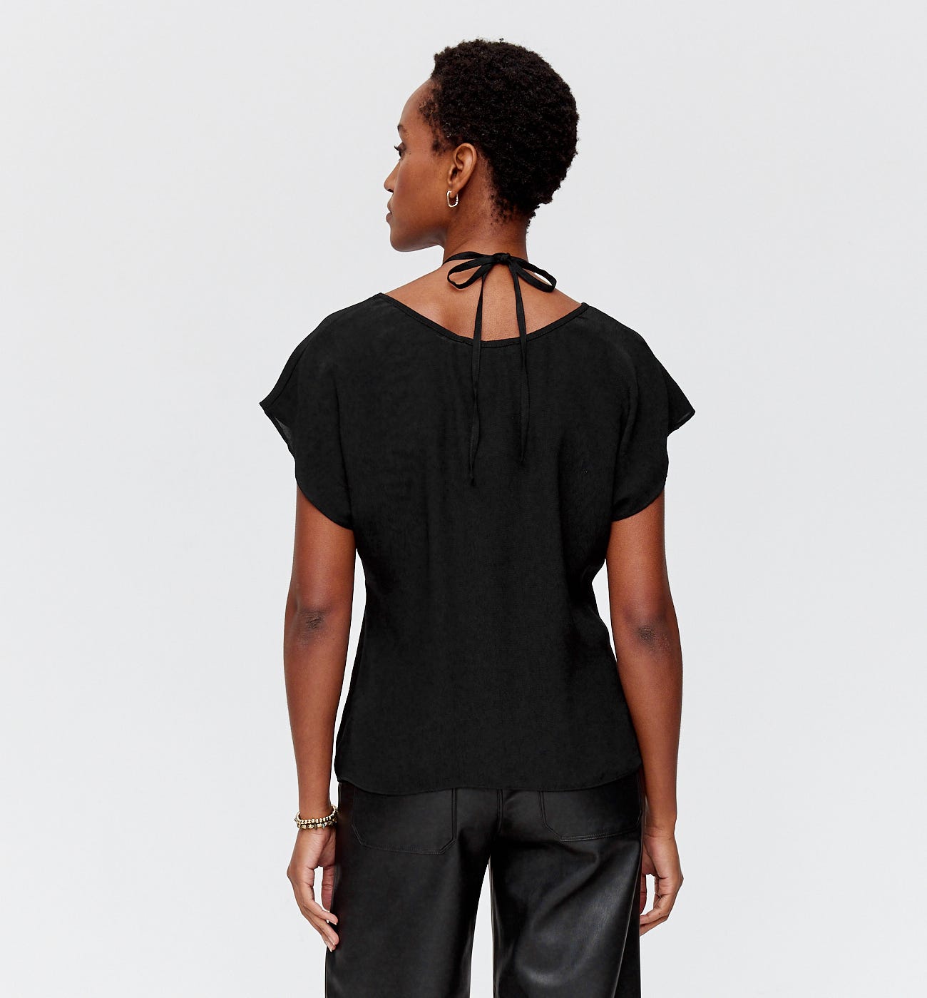 Top décolleté fantaisie Femme