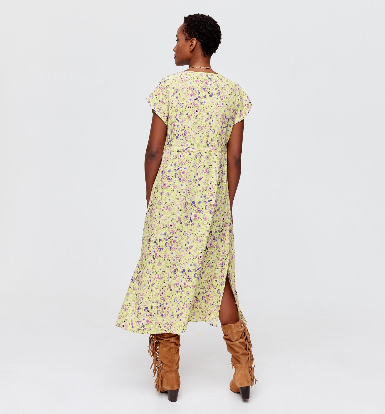 Gemustertes Maxikleid ELEONOR