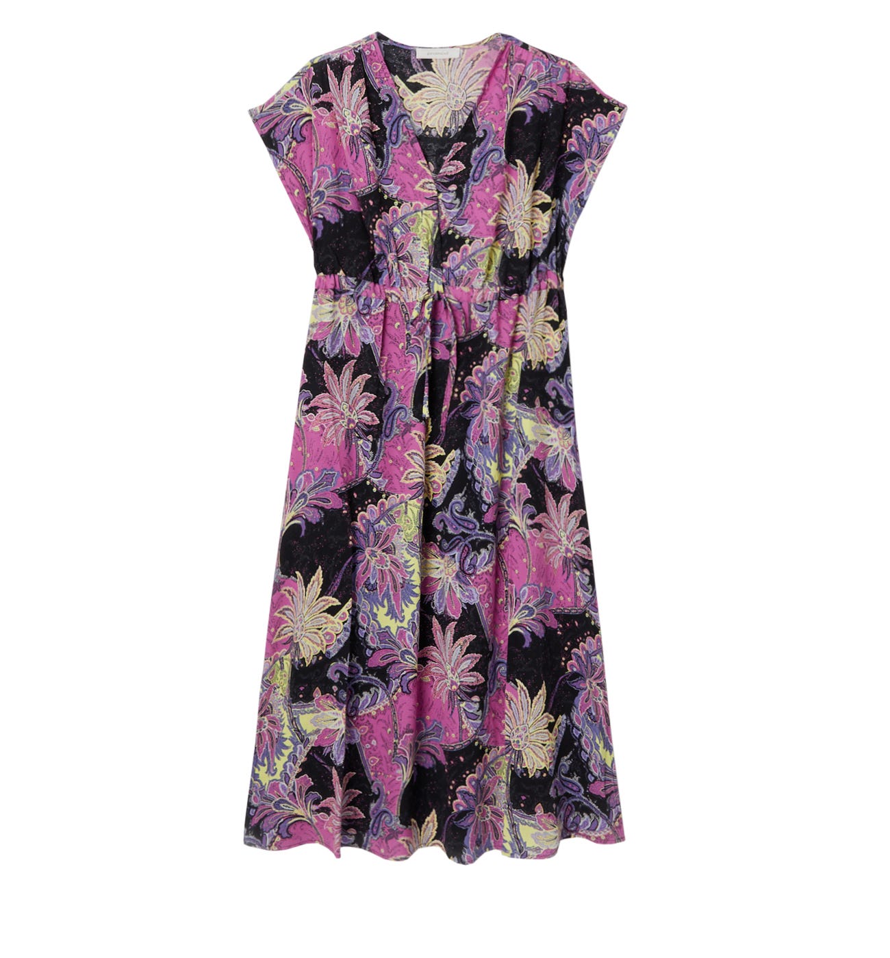 Robe longue imprimée ELEONOR
