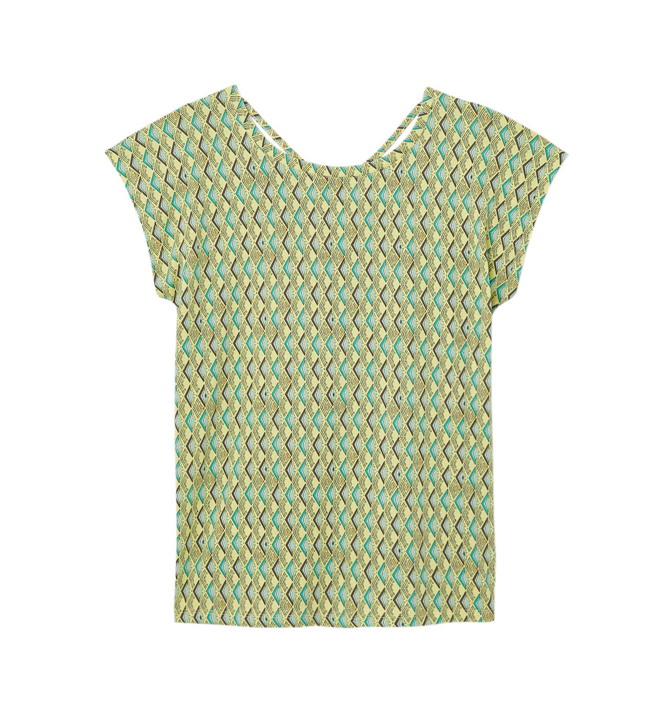 T-Shirt mit Rückendekolleté