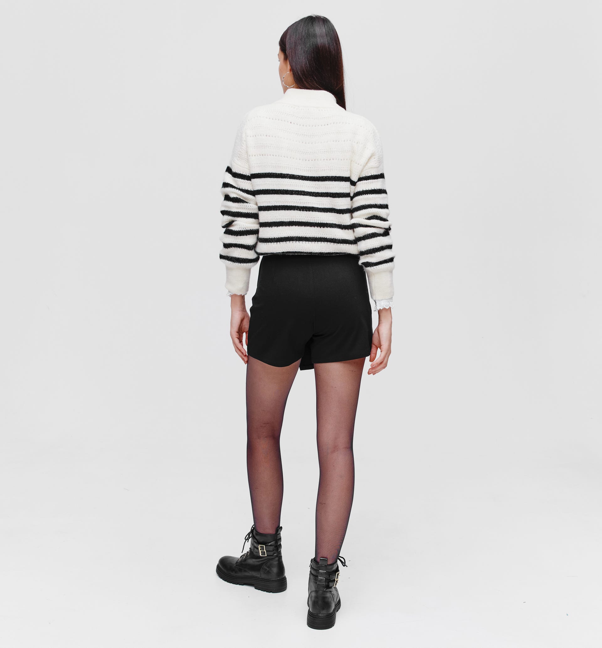 Jupe-short en jersey Femme