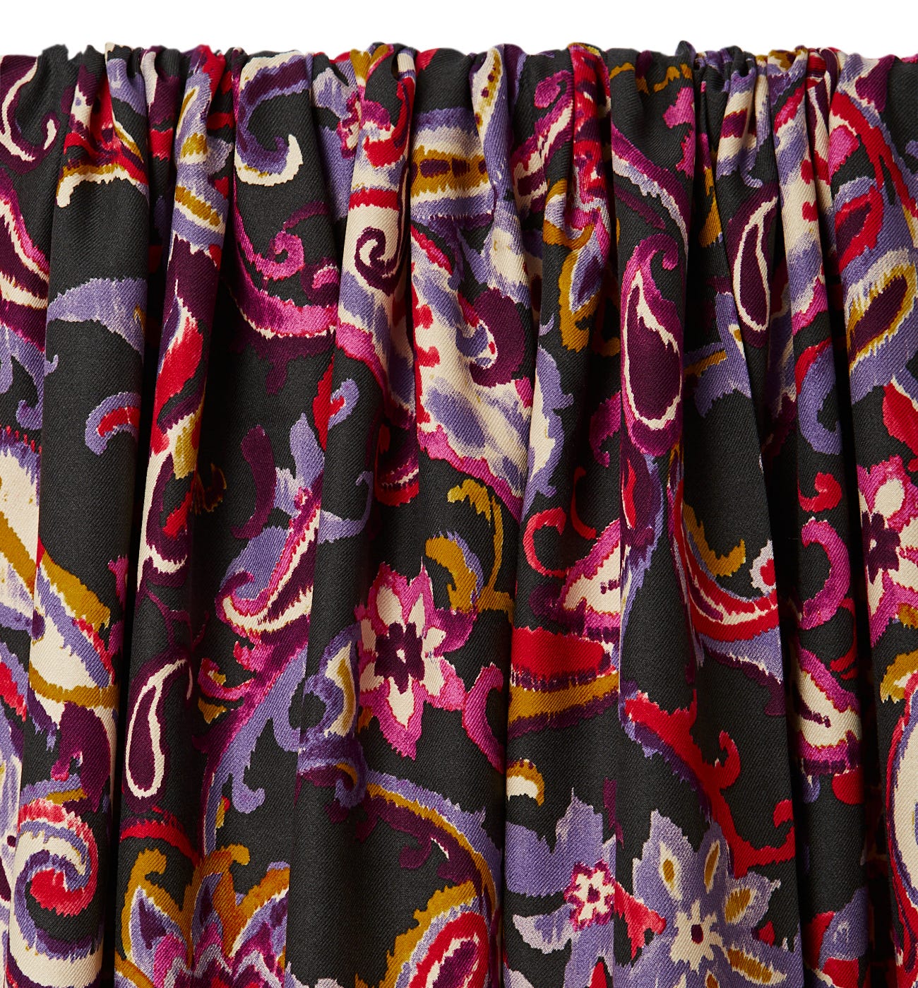 Coupon en viscose imprimée