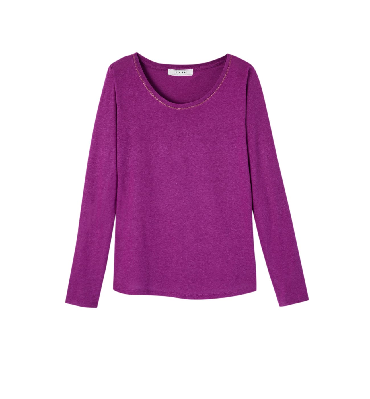 Top scollo tondo
