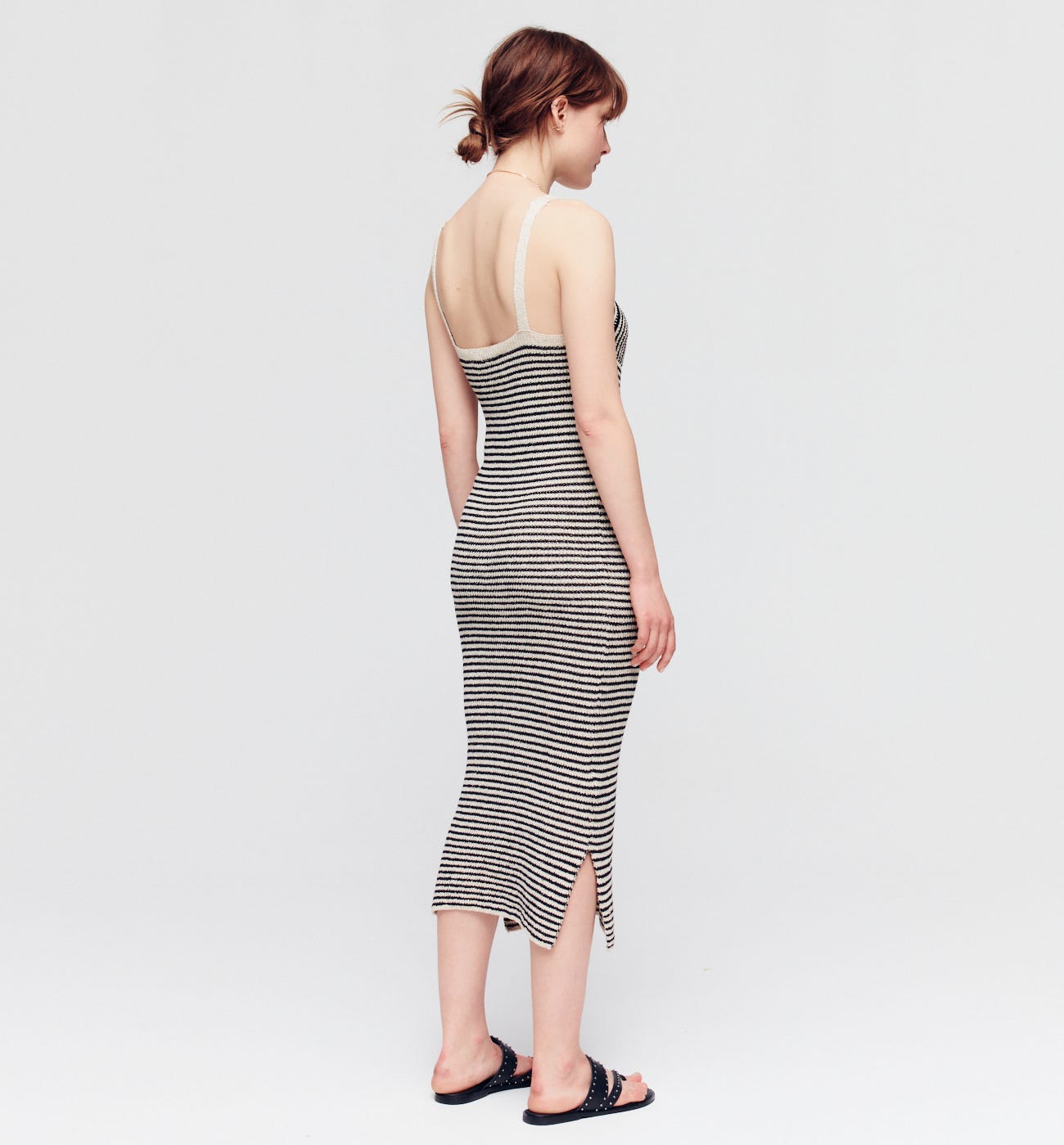 Pulloverkleid mit Trägern