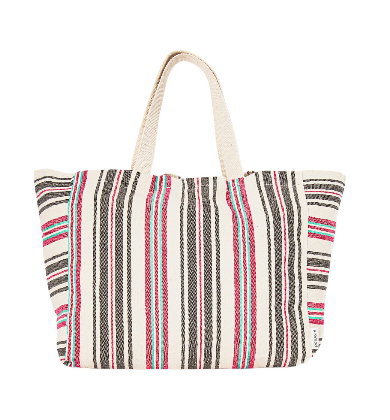 Maxi sac de plage rayé