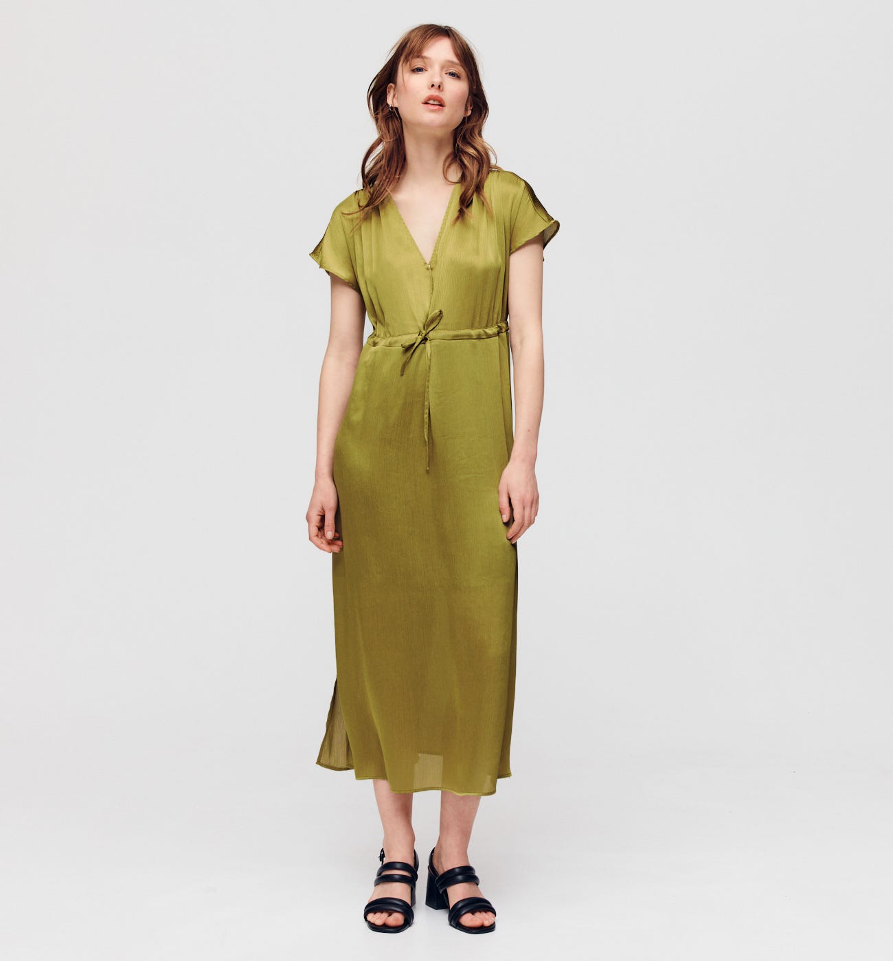 ELENEOR long patterned dress