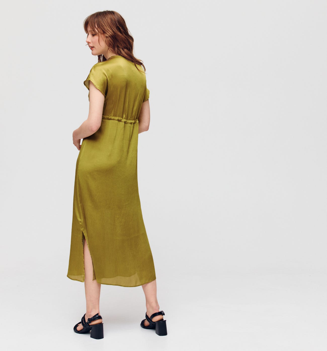 ELENEOR long patterned dress