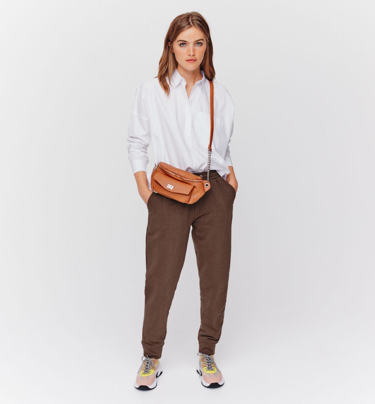 Jogging en molleton Femme