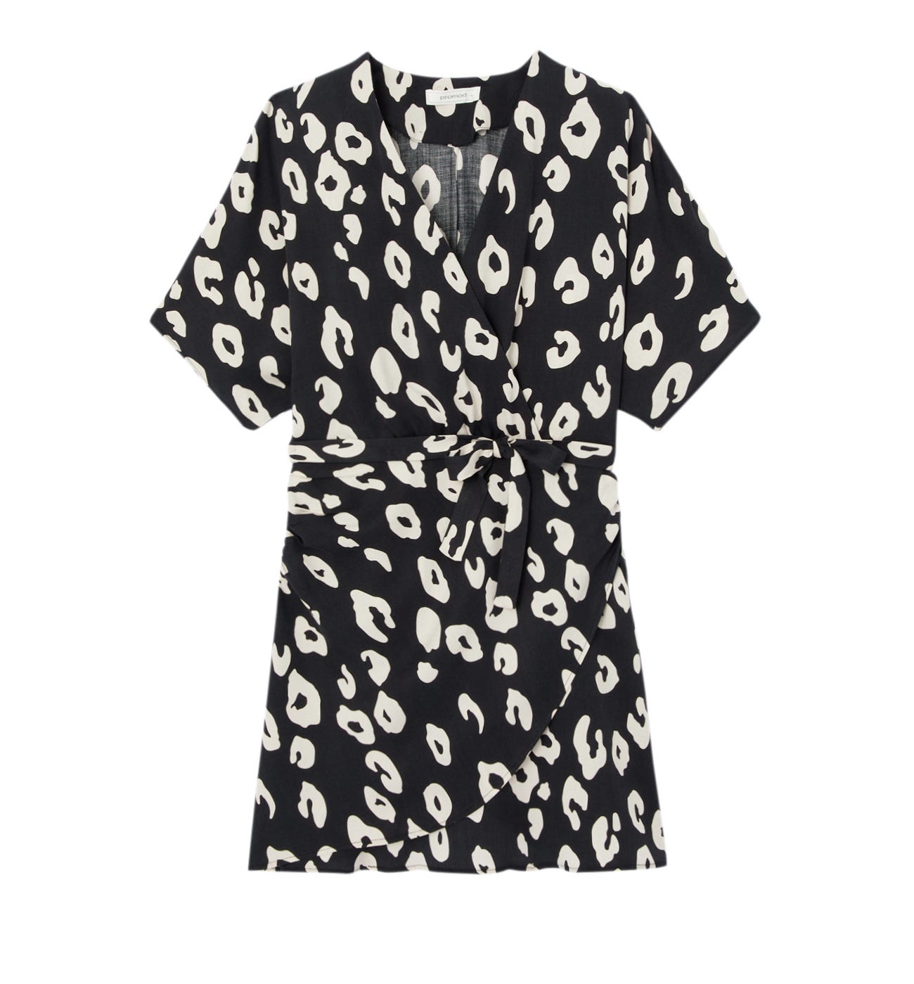 Wrap lyocell dress