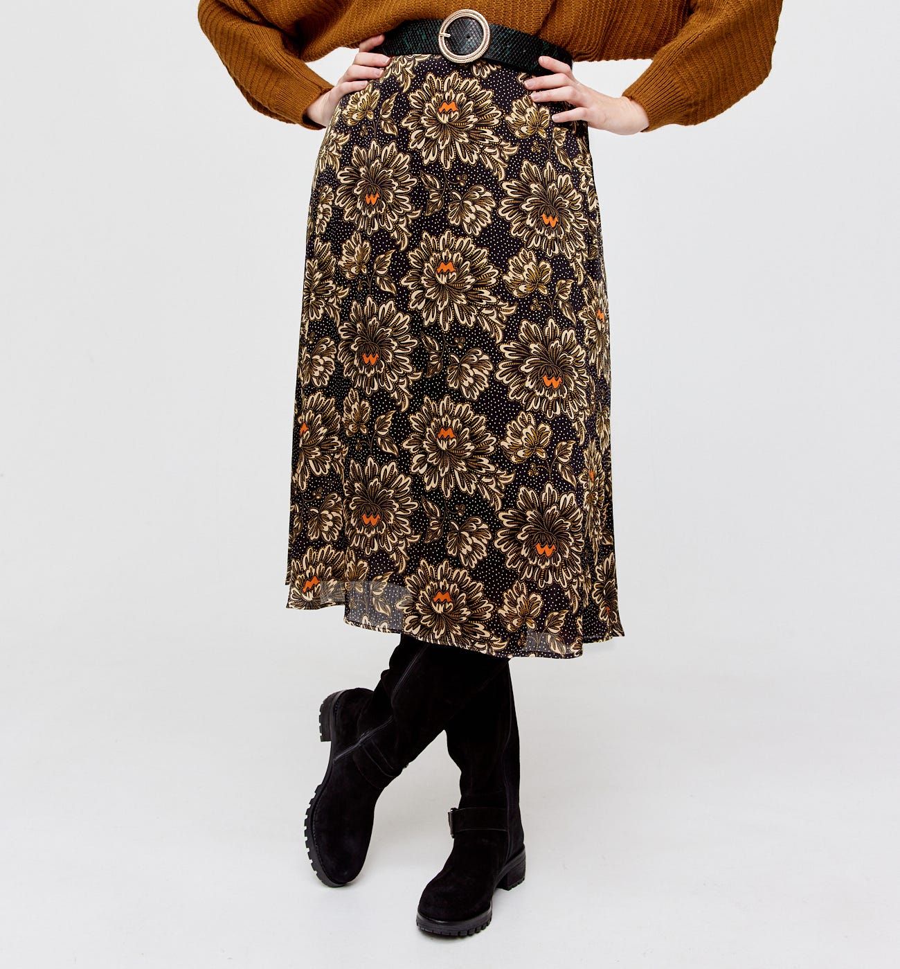 Patterned skirt