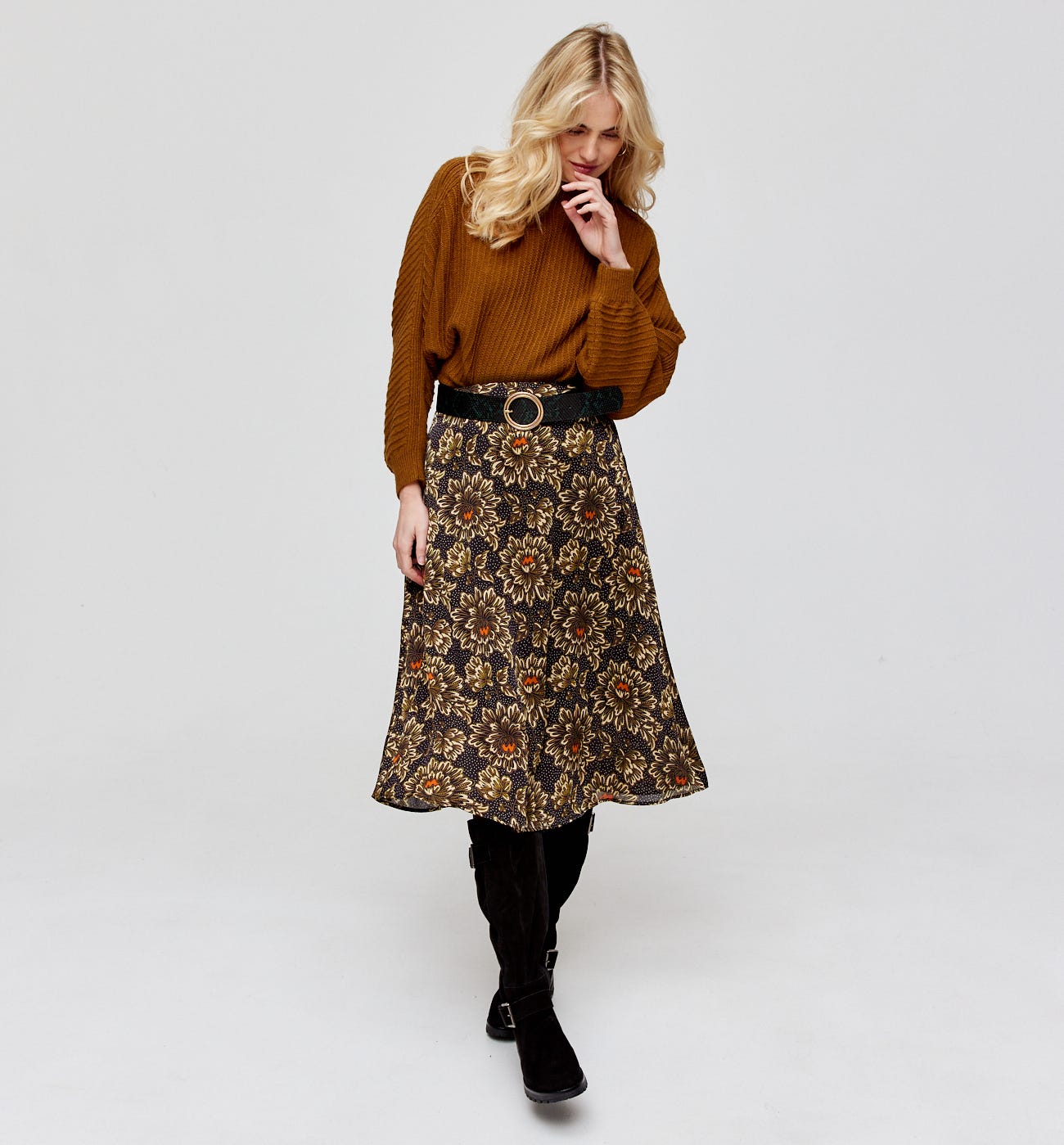 Patterned skirt