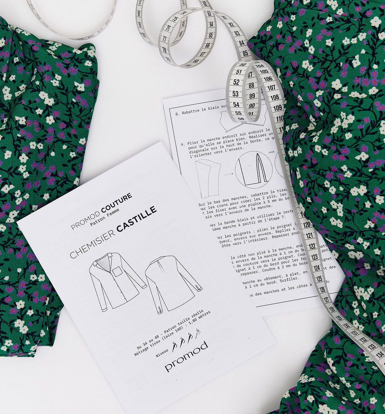 CASTILLE shirt pattern