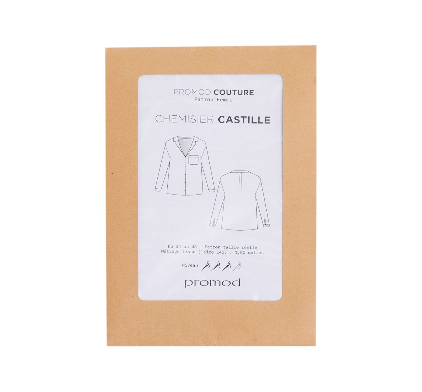 Patron de la chemise CASTILLE