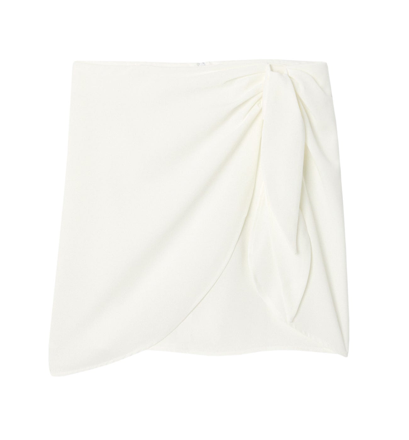 Minifalda drapeada