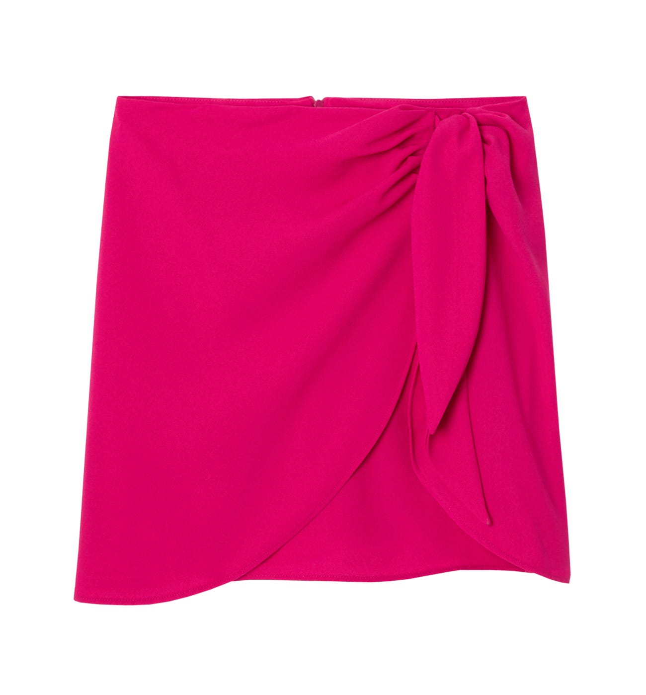 Minifalda drapeada