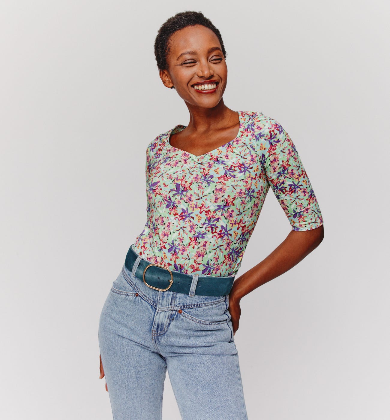 Patterned top