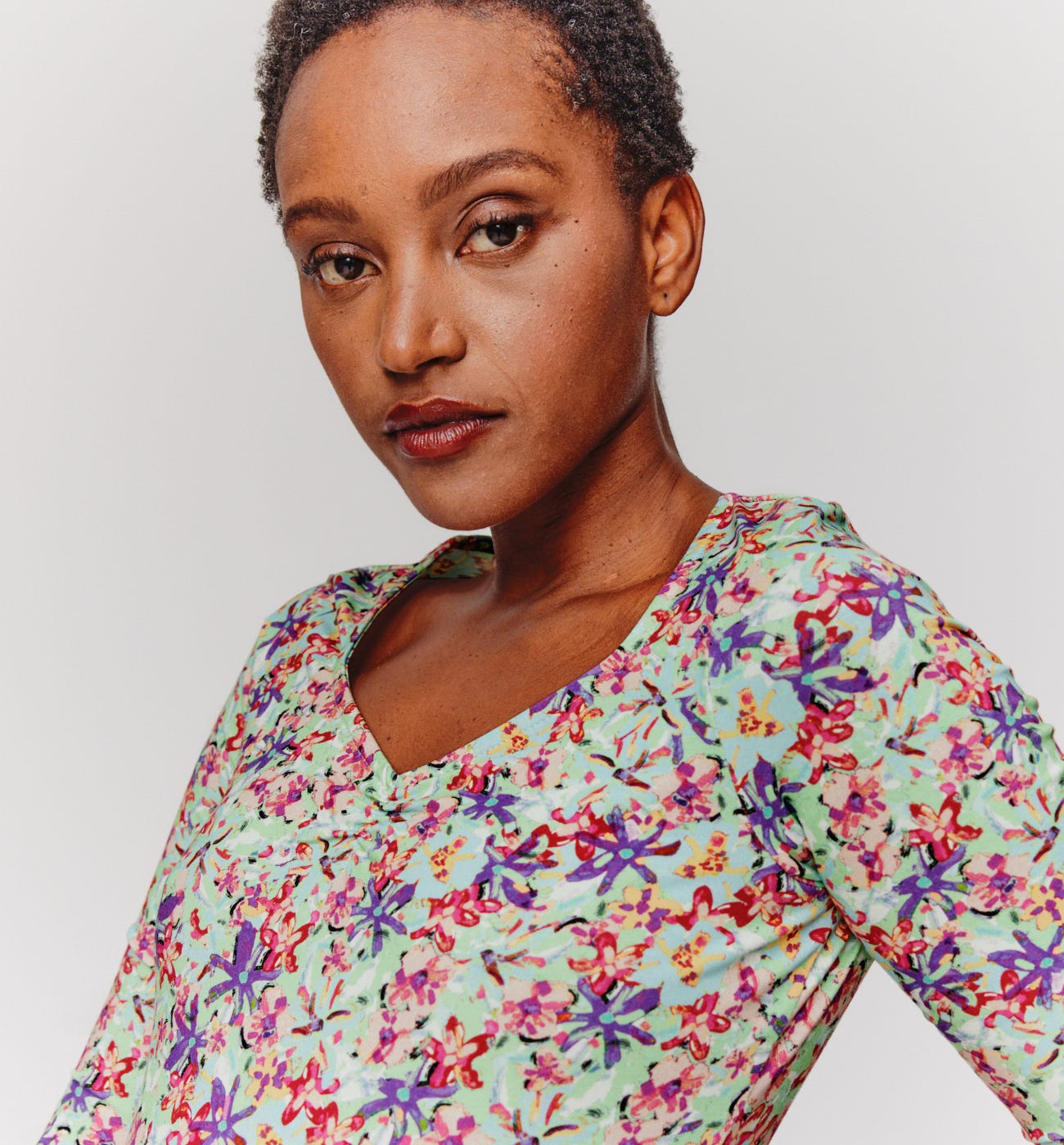 Patterned top