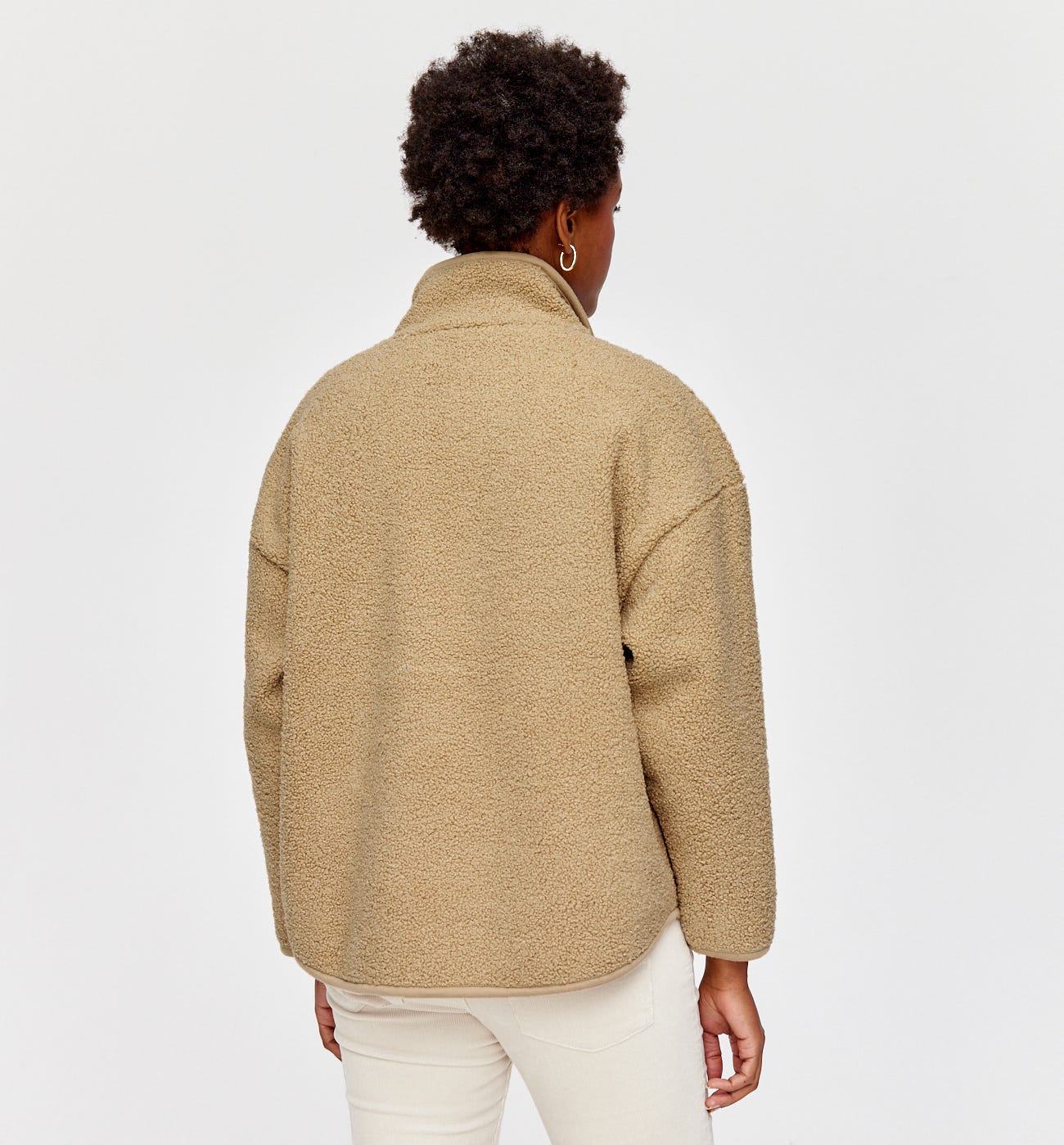 Bouclé sweatshirt
