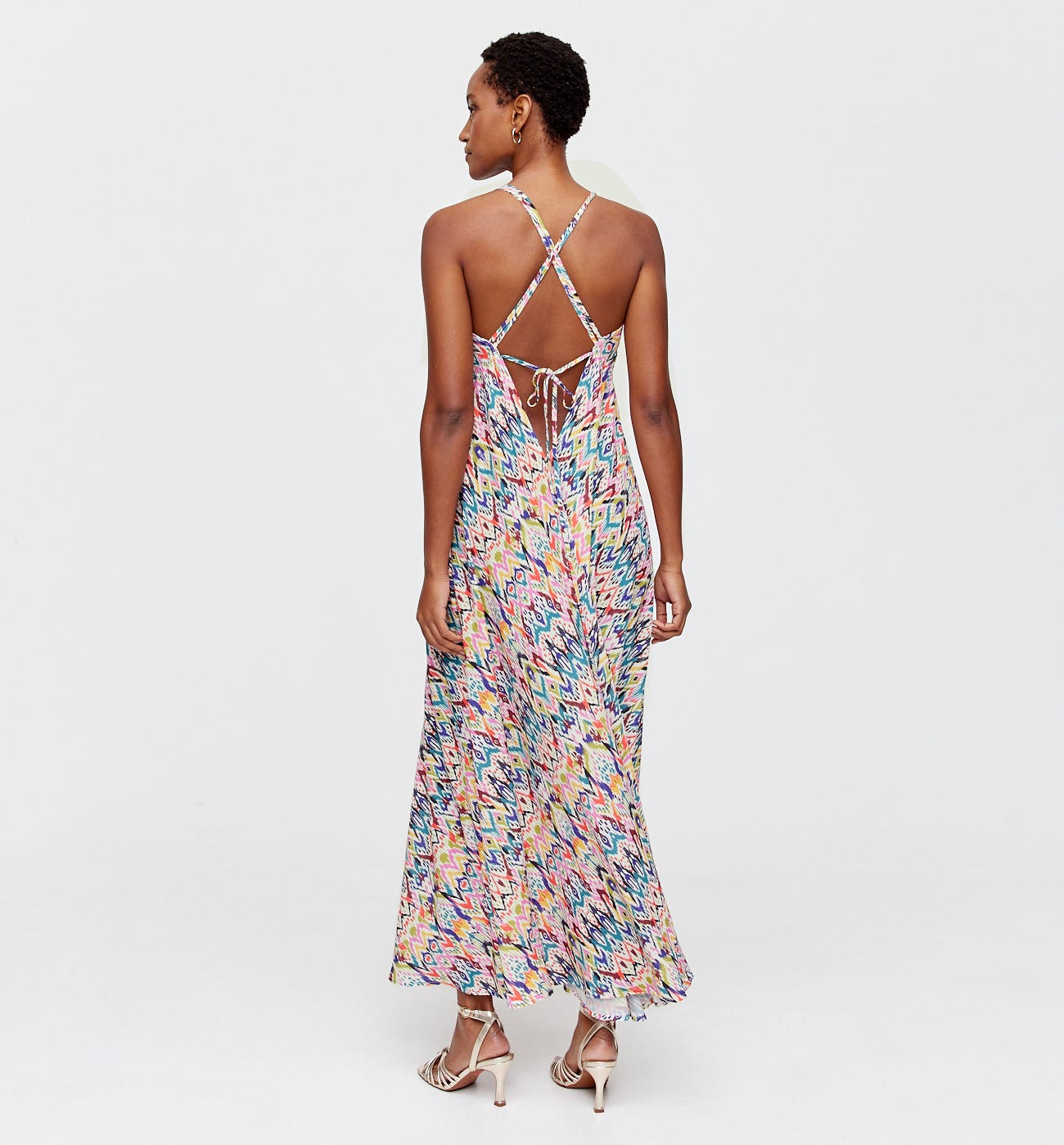 Vestido largo tirantes