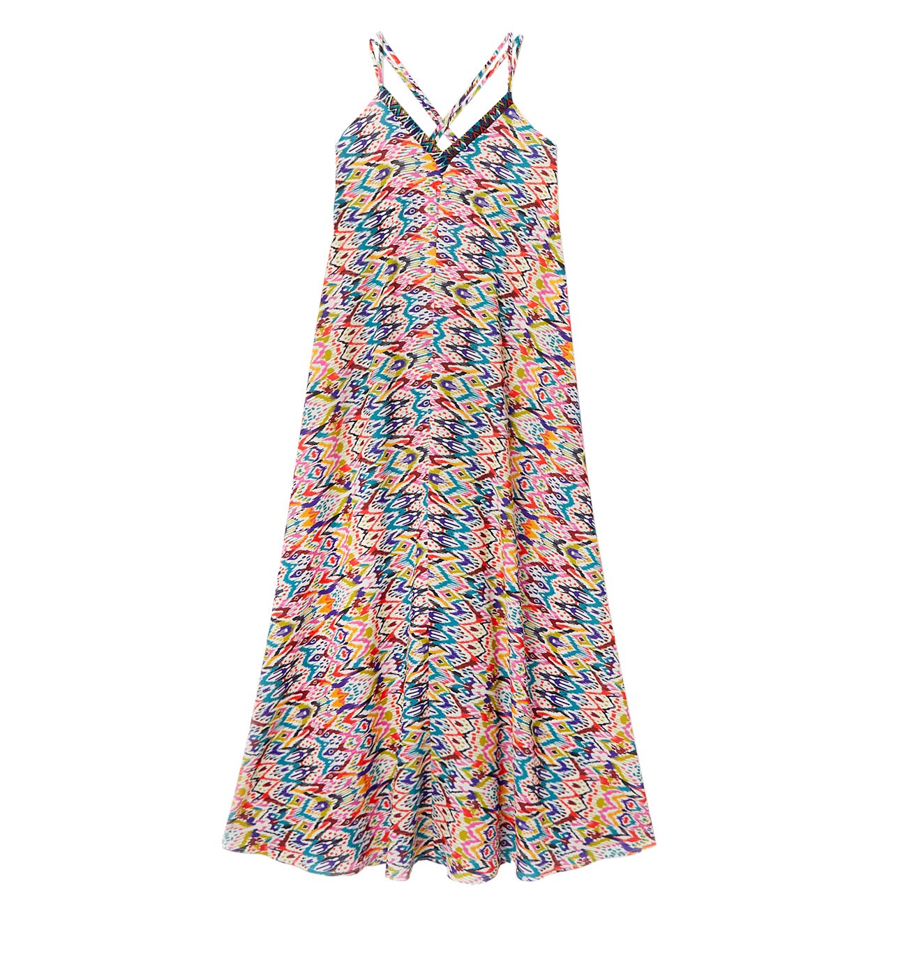Vestido largo tirantes